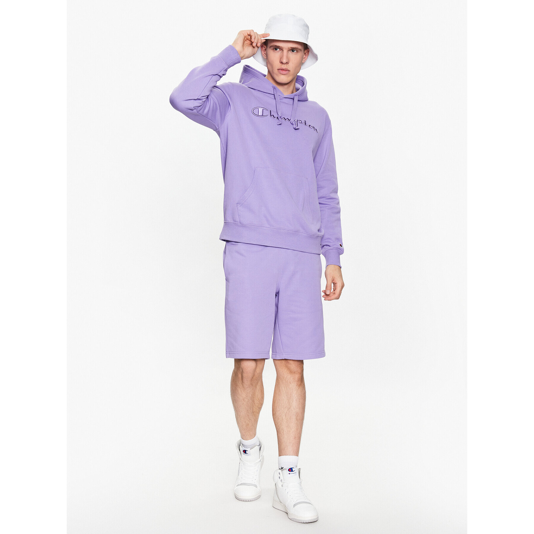 Champion Bluză 218486 Violet Regular Fit - Pled.ro