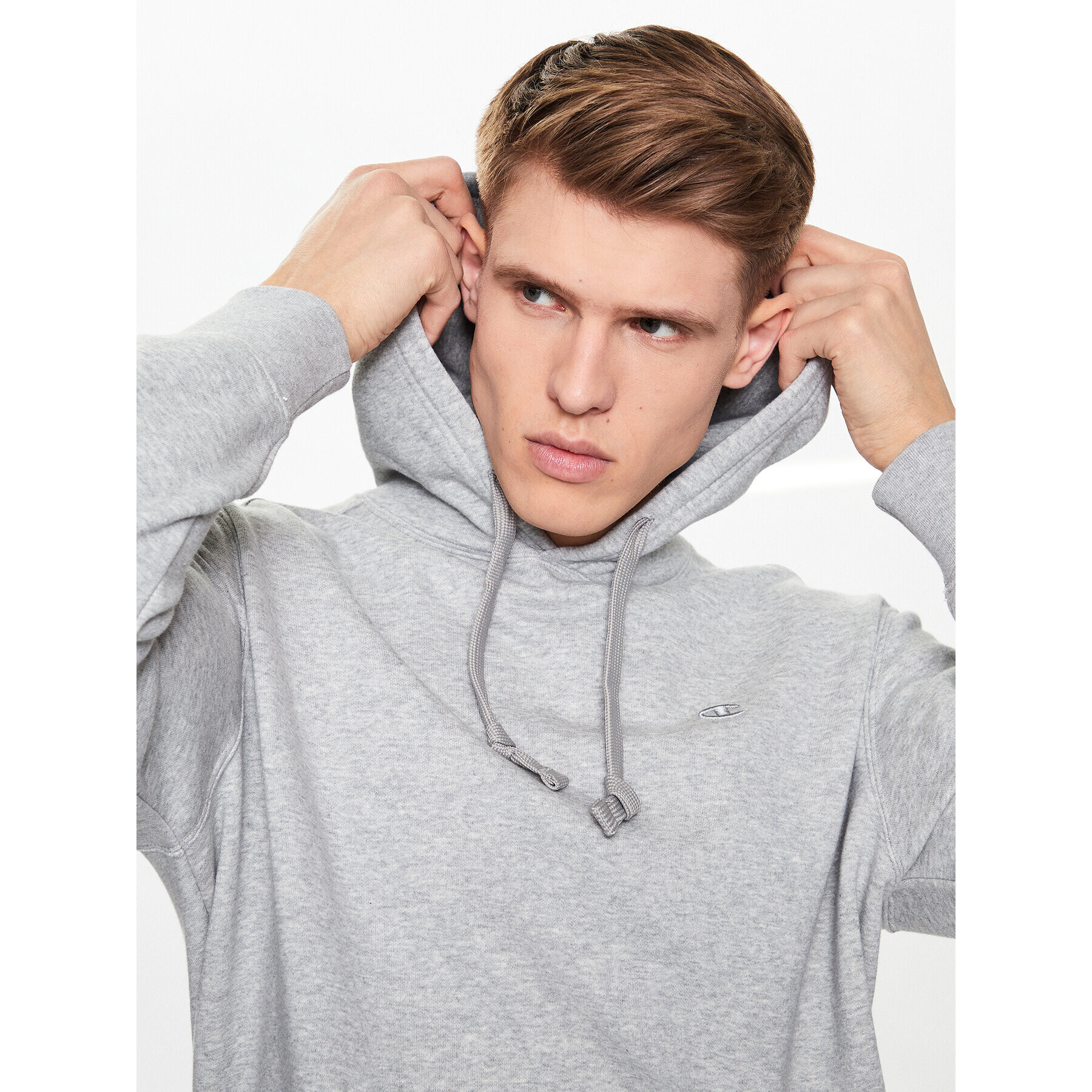 Champion Bluză 218491 Gri Regular Fit - Pled.ro