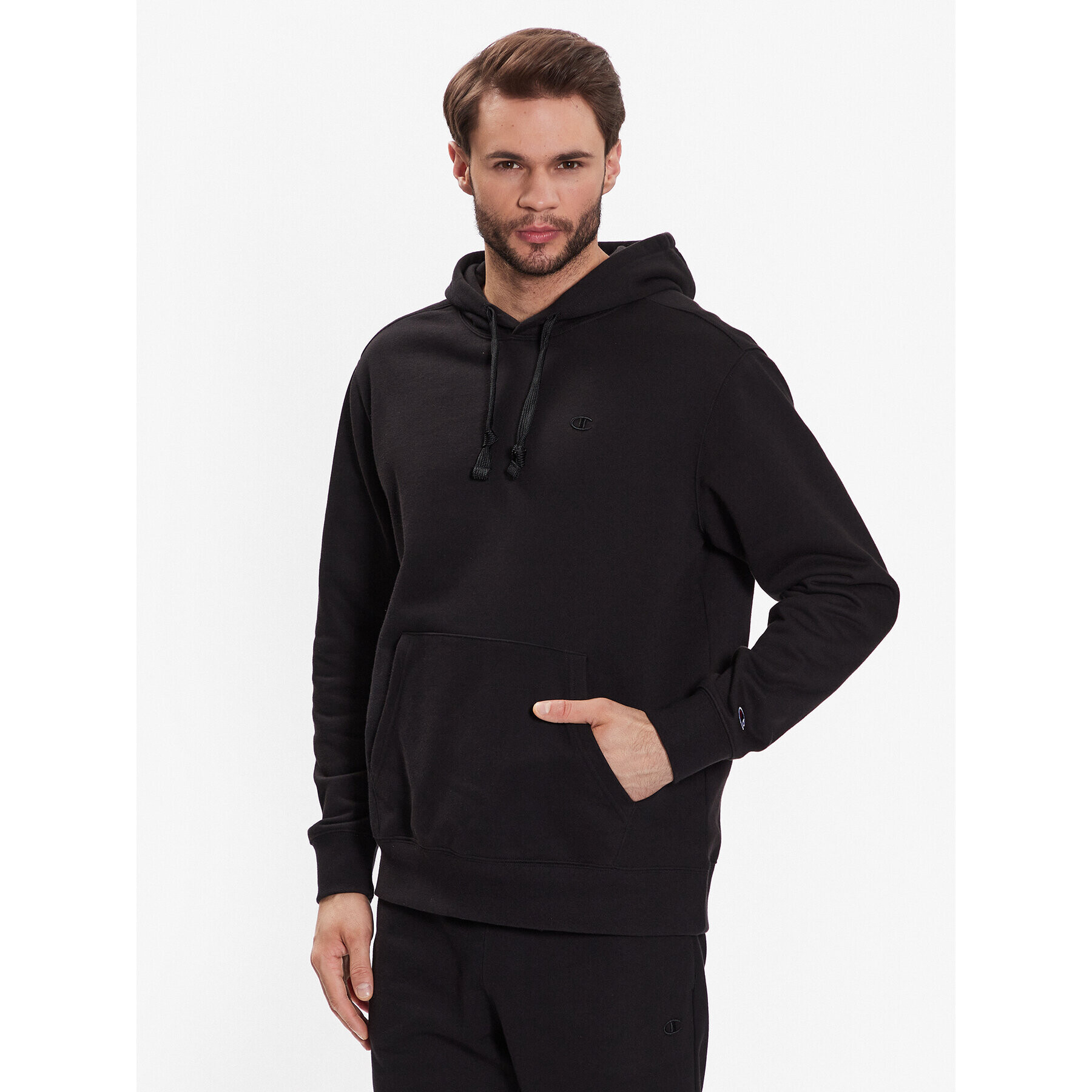 Champion Bluză 218491 Negru Regular Fit - Pled.ro