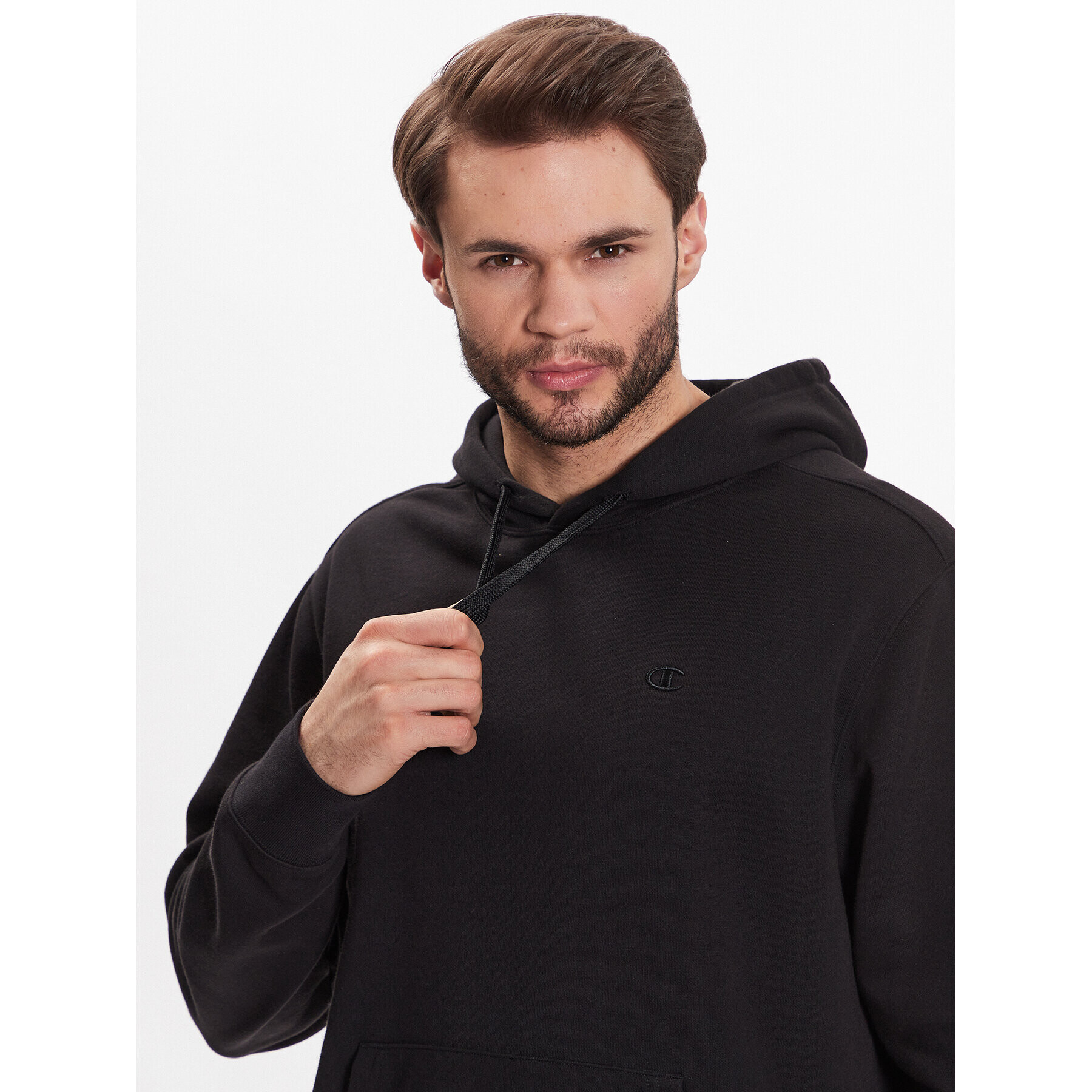 Champion Bluză 218491 Negru Regular Fit - Pled.ro