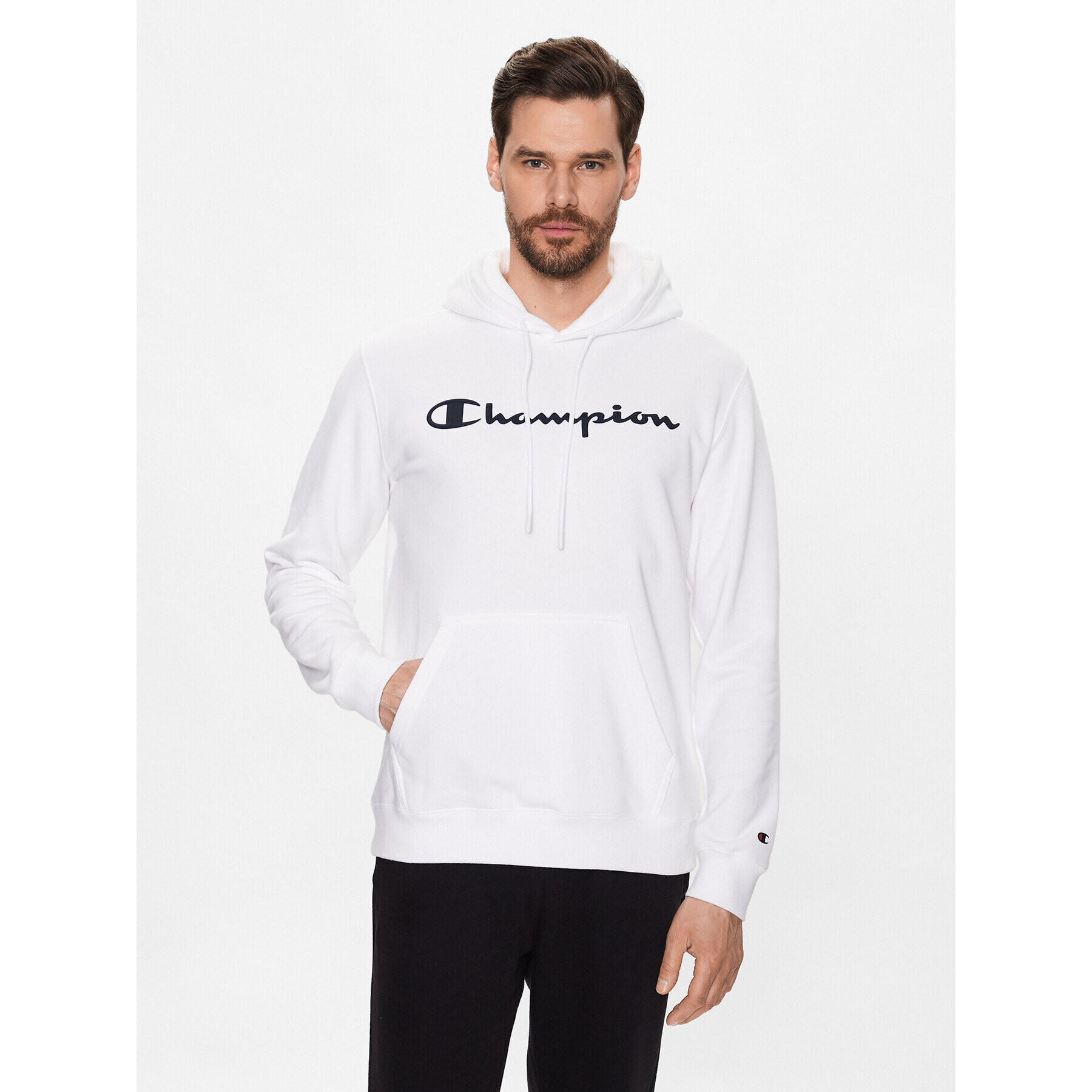 Champion Bluză 218528 Alb Regular Fit - Pled.ro