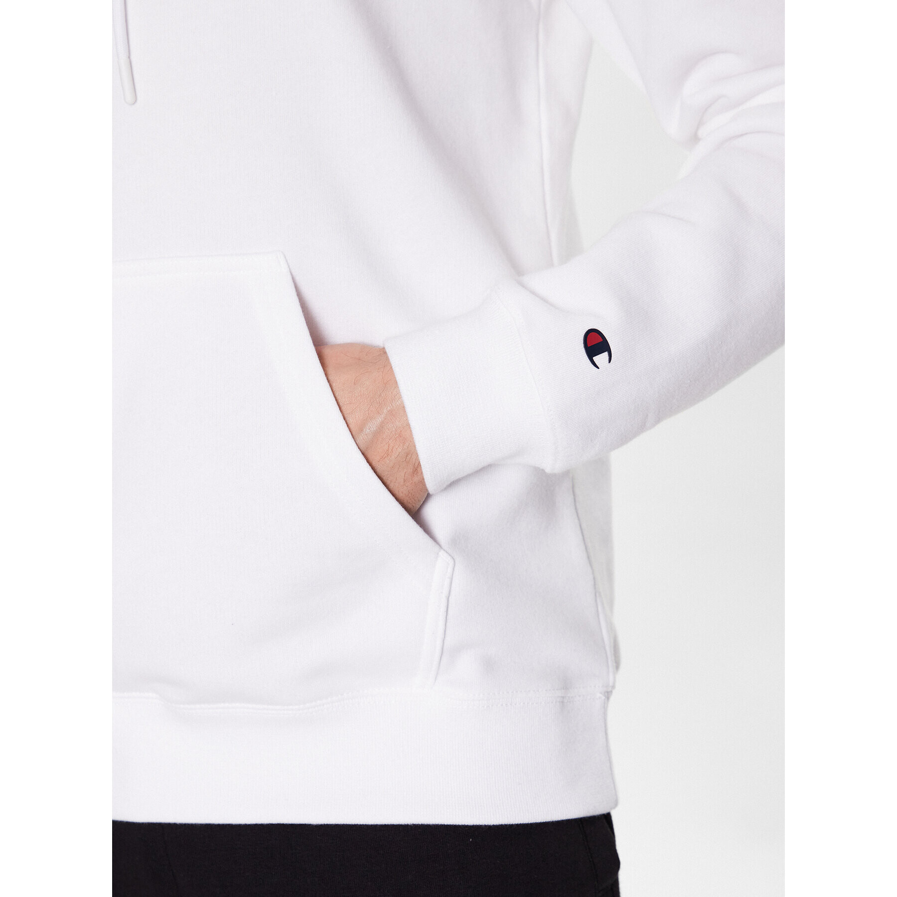 Champion Bluză 218528 Alb Regular Fit - Pled.ro