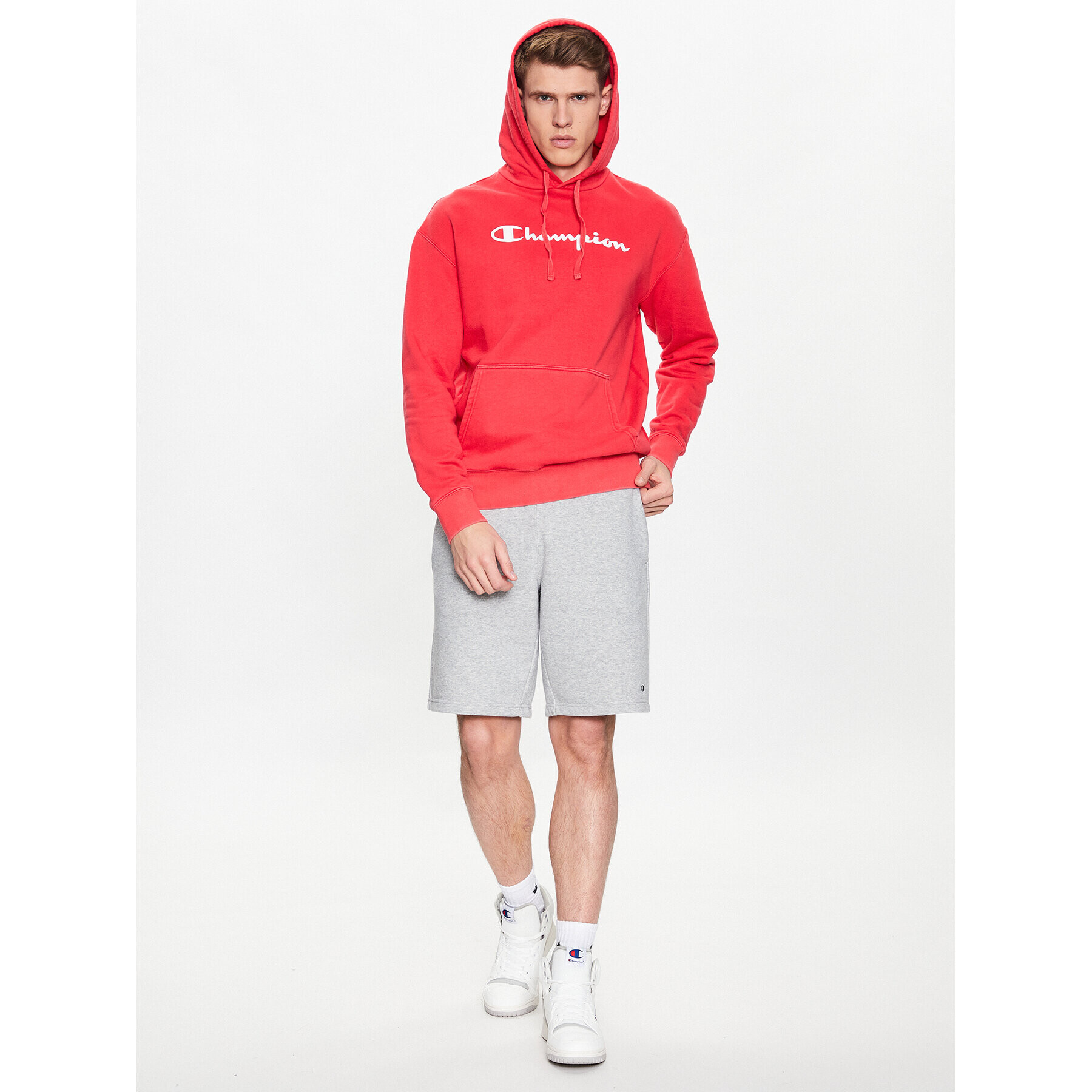 Champion Bluză 218600 Roșu Regular Fit - Pled.ro