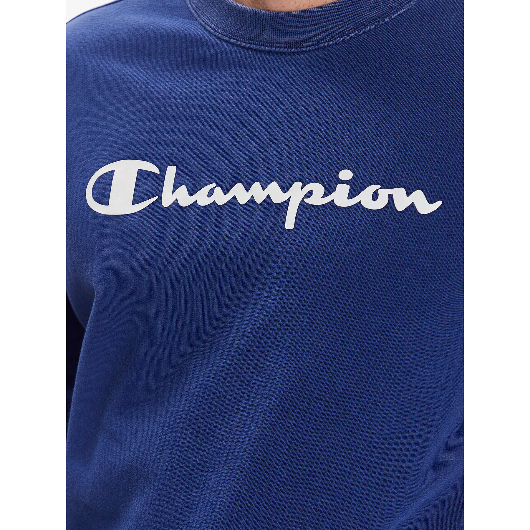 Champion Bluză 218601 Bleumarin Custom Fit - Pled.ro