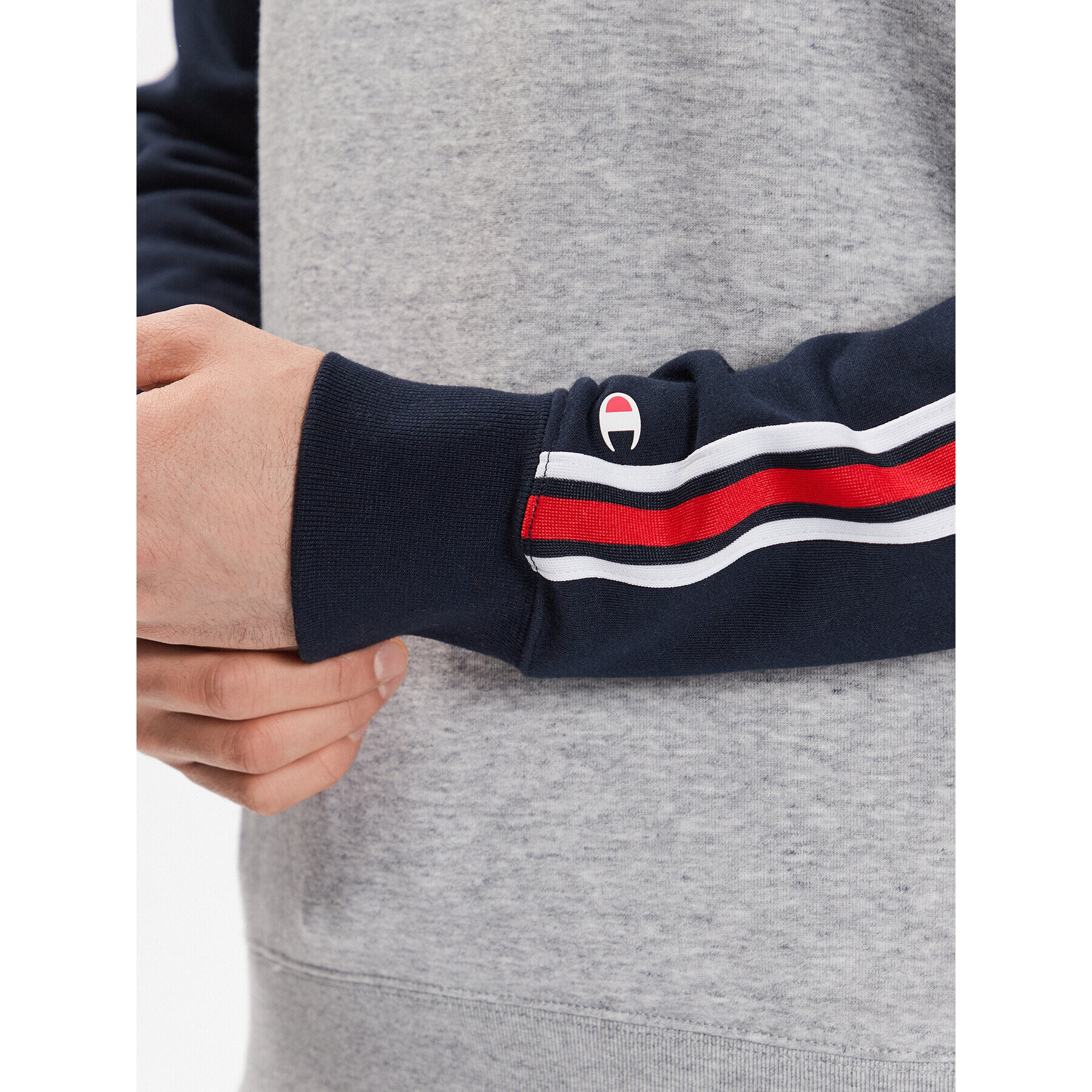 Champion Bluză 218766 Gri Regular Fit - Pled.ro