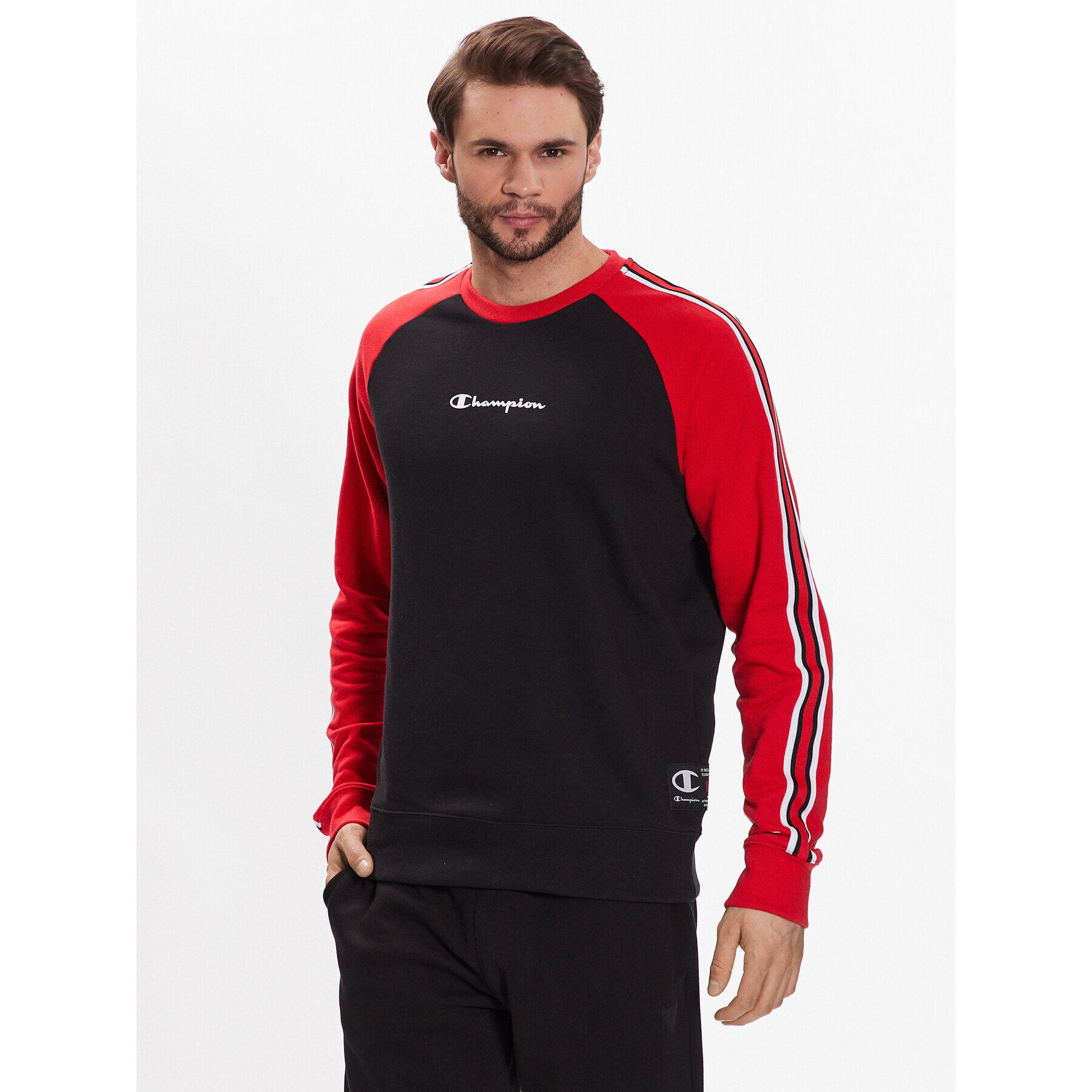 Champion Bluză 218766 Negru Regular Fit - Pled.ro