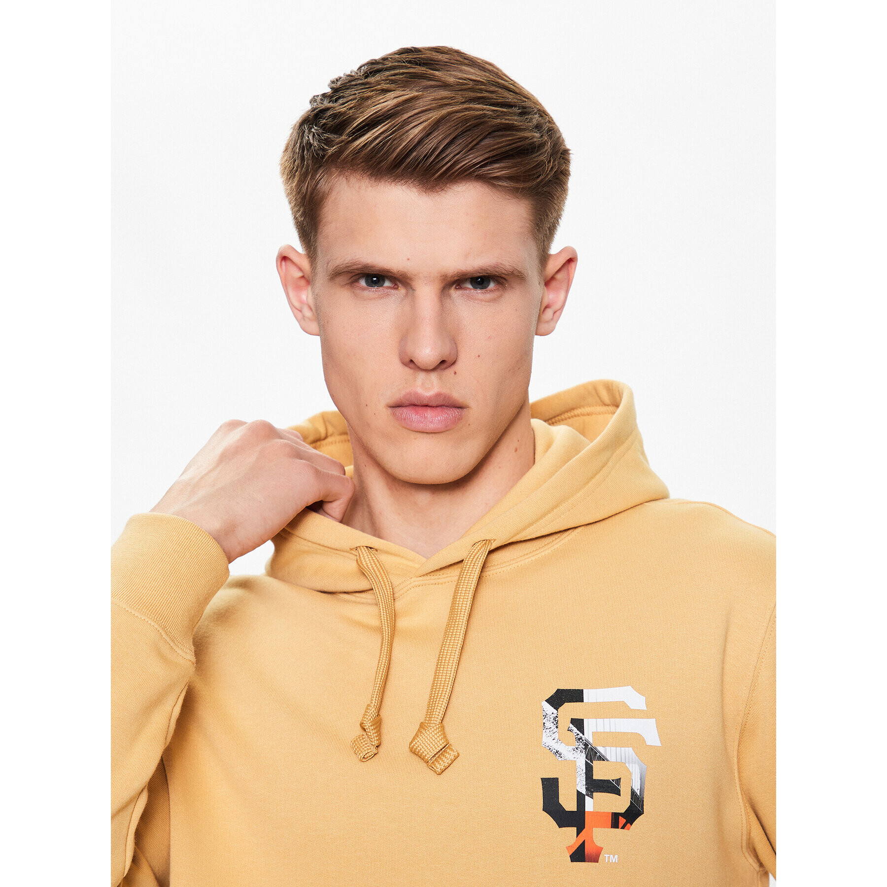 Champion Bluză 218919 Galben Regular Fit - Pled.ro