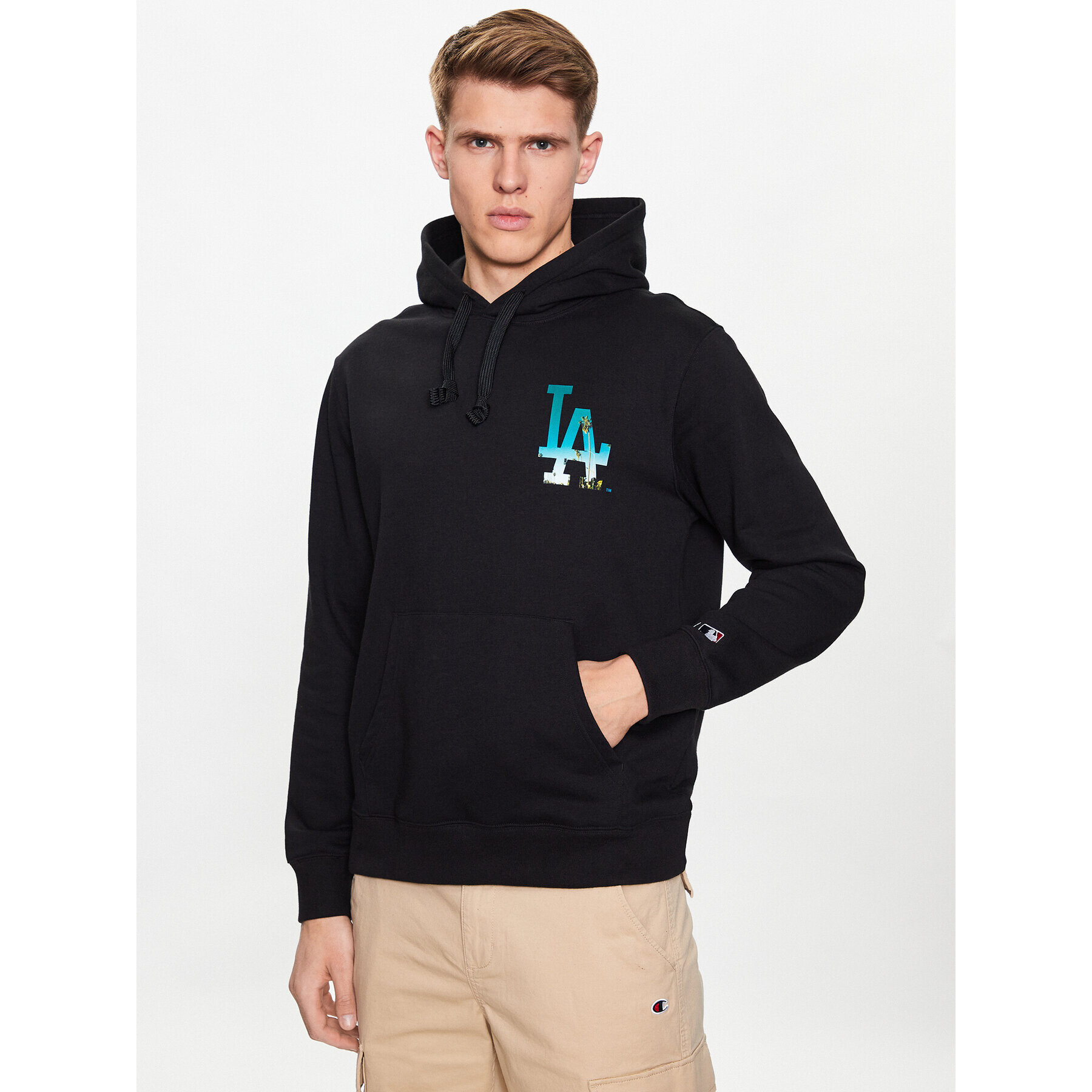 Champion Bluză 218919 Negru Regular Fit - Pled.ro