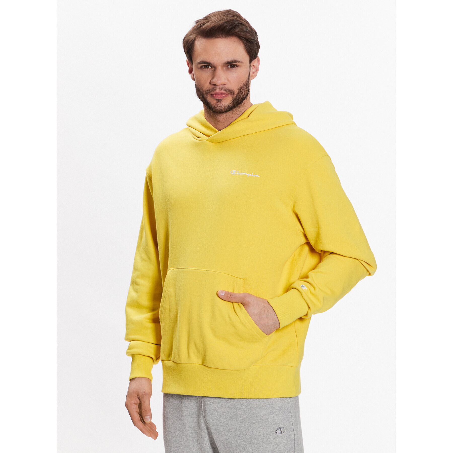 Champion Bluză 218926 Galben Custom Fit - Pled.ro