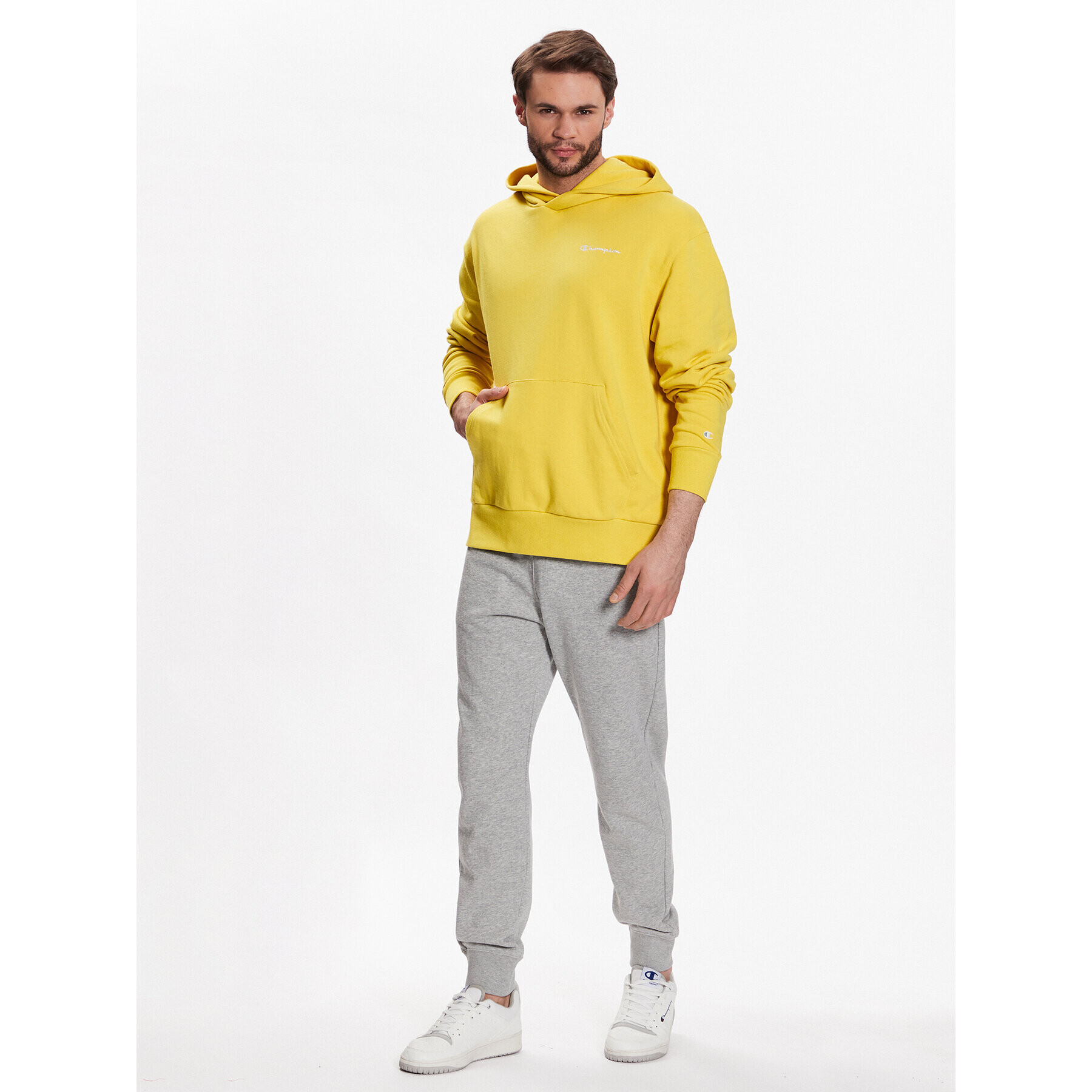 Champion Bluză 218926 Galben Custom Fit - Pled.ro