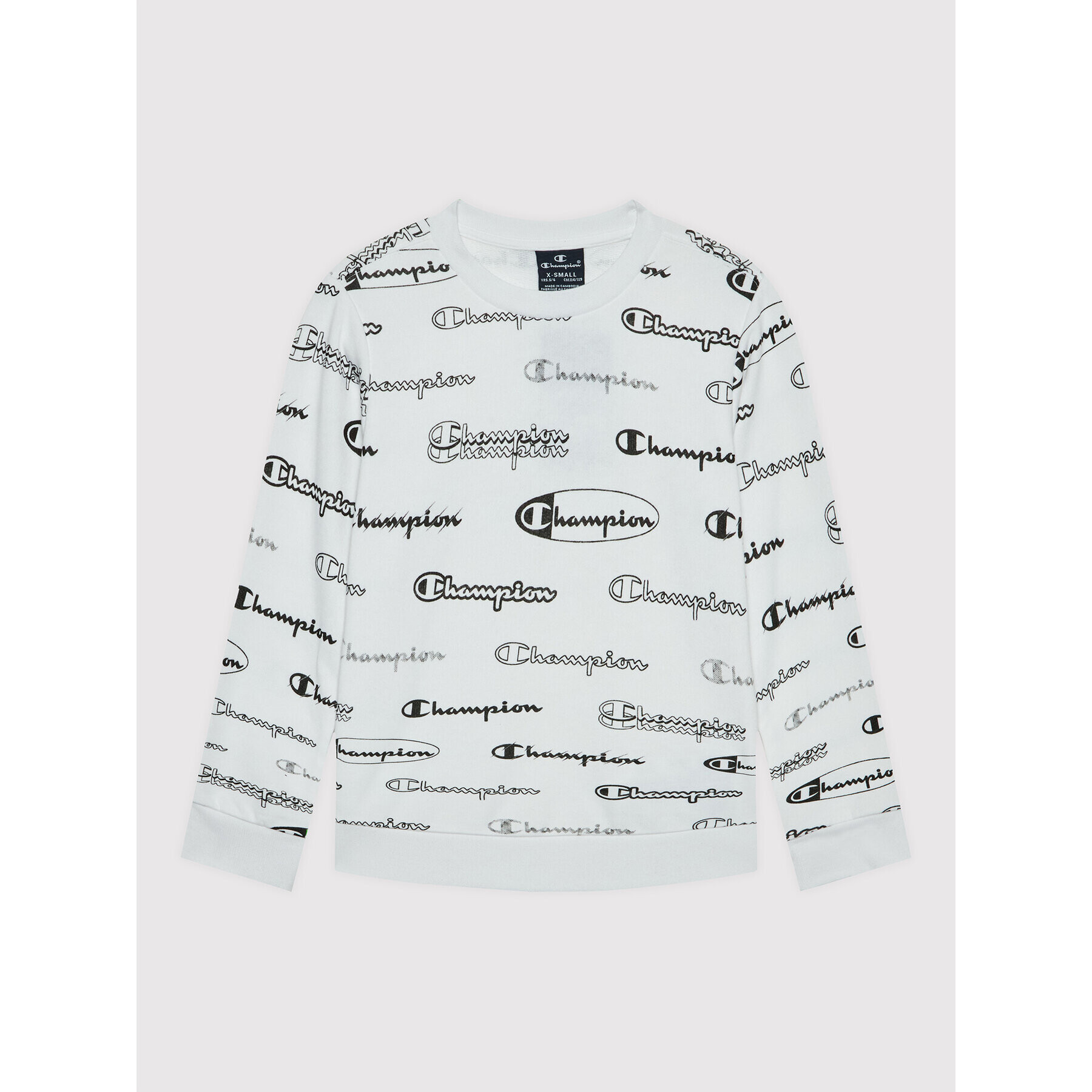 Champion Bluză 305932 Alb Regular Fit - Pled.ro