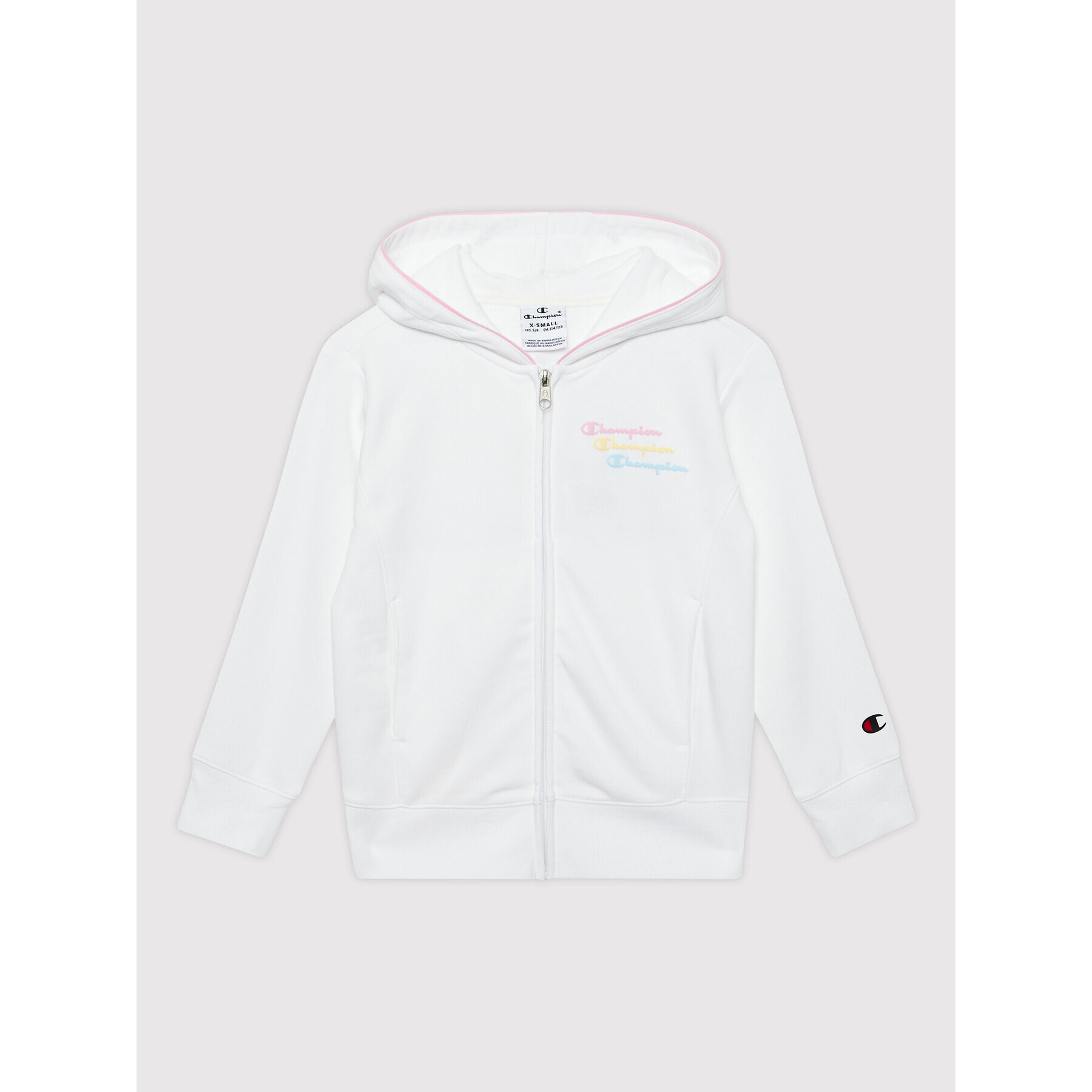 Champion Bluză 404344 Alb Custom Fit - Pled.ro