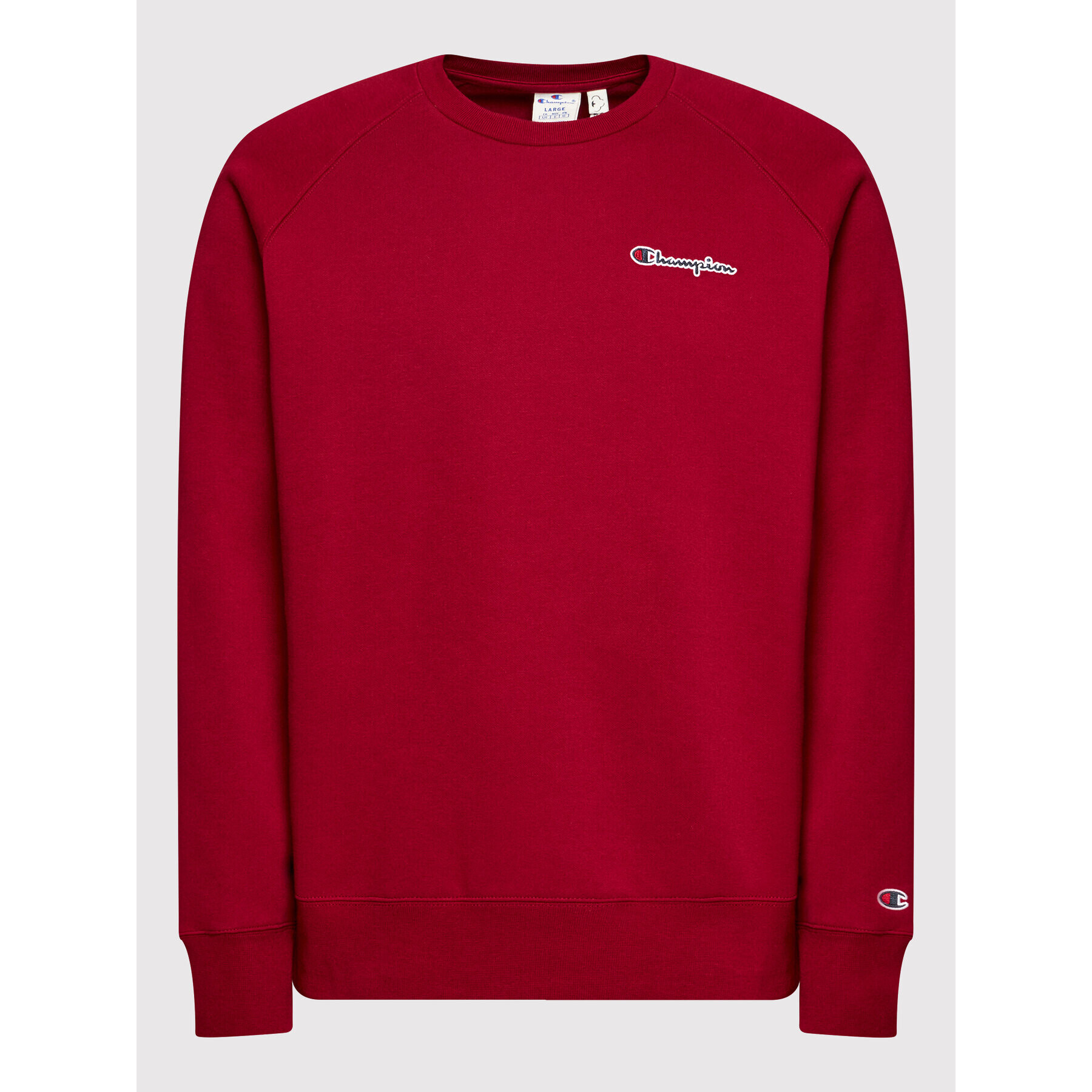 Champion Bluză Blend Script Logo Back 216484 Vișiniu Regular Fit - Pled.ro