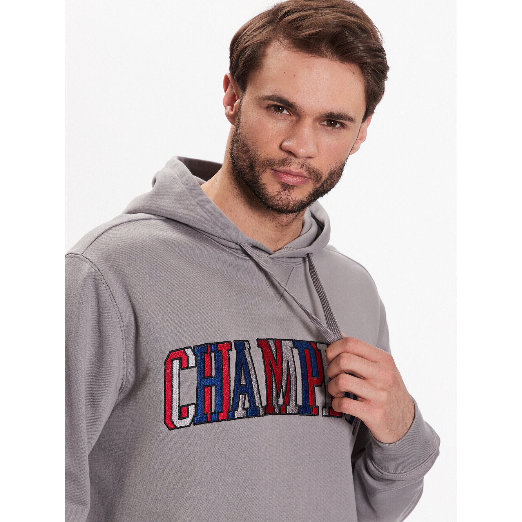 Champion Bluză Bookstore 218508 Gri Regular Fit - Pled.ro