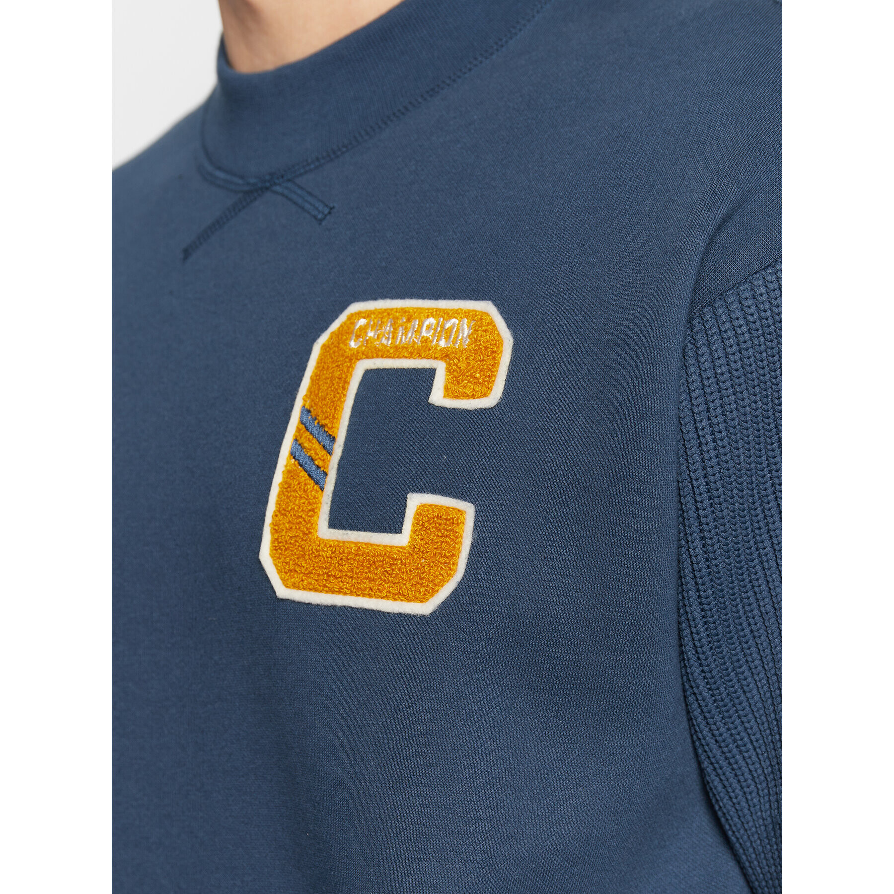 Champion Bluză Bookstore Logo 217885 Bleumarin Custom Fit - Pled.ro