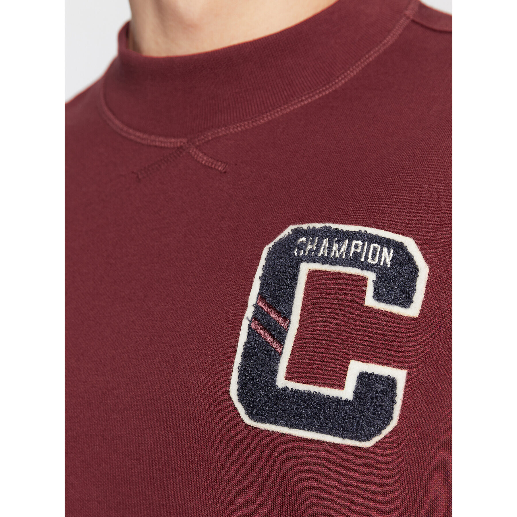 Champion Bluză Bookstore Logo 217885 Vișiniu Custom Fit - Pled.ro