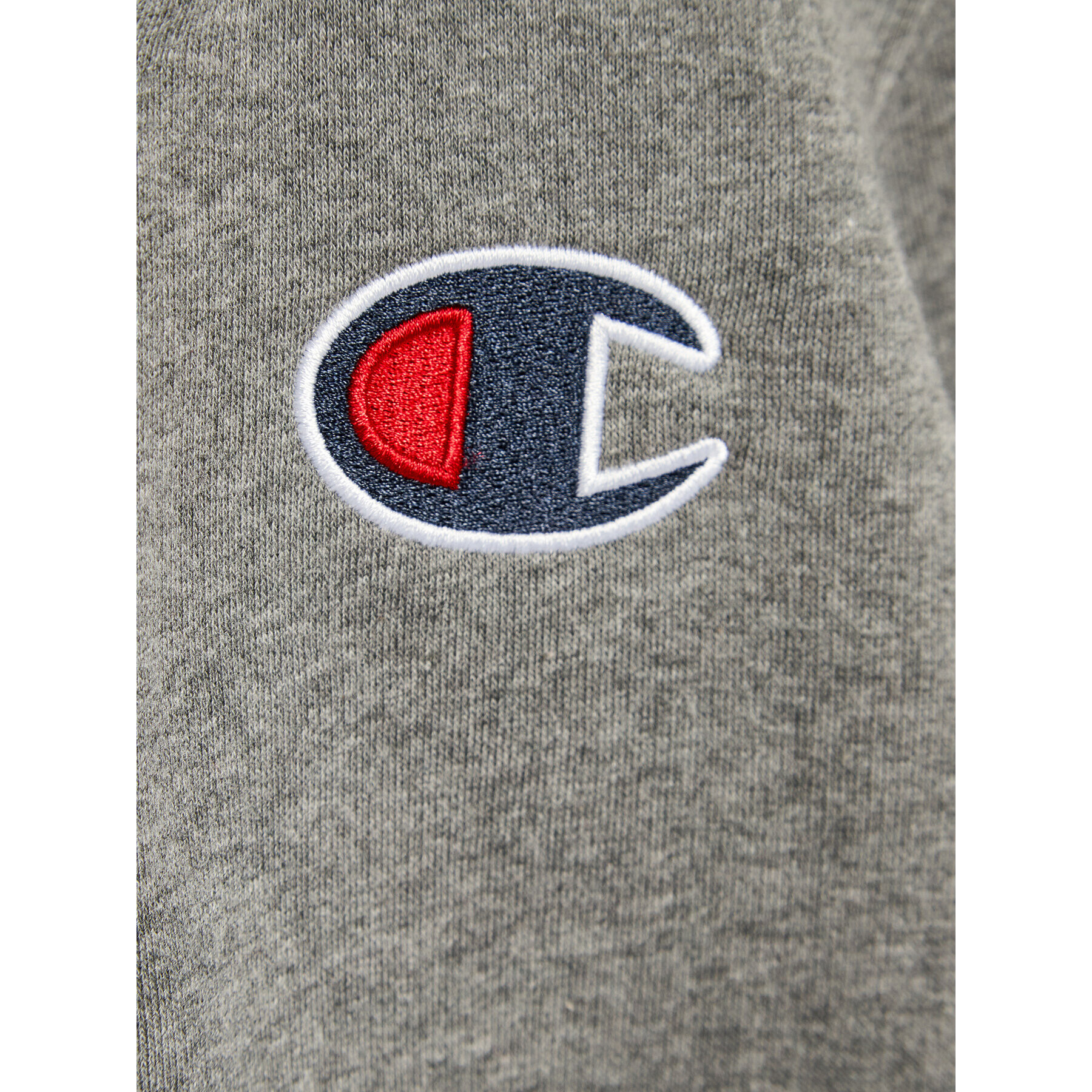 Champion Bluză C Logo Zip-Up 305767 Gri Regular Fit - Pled.ro