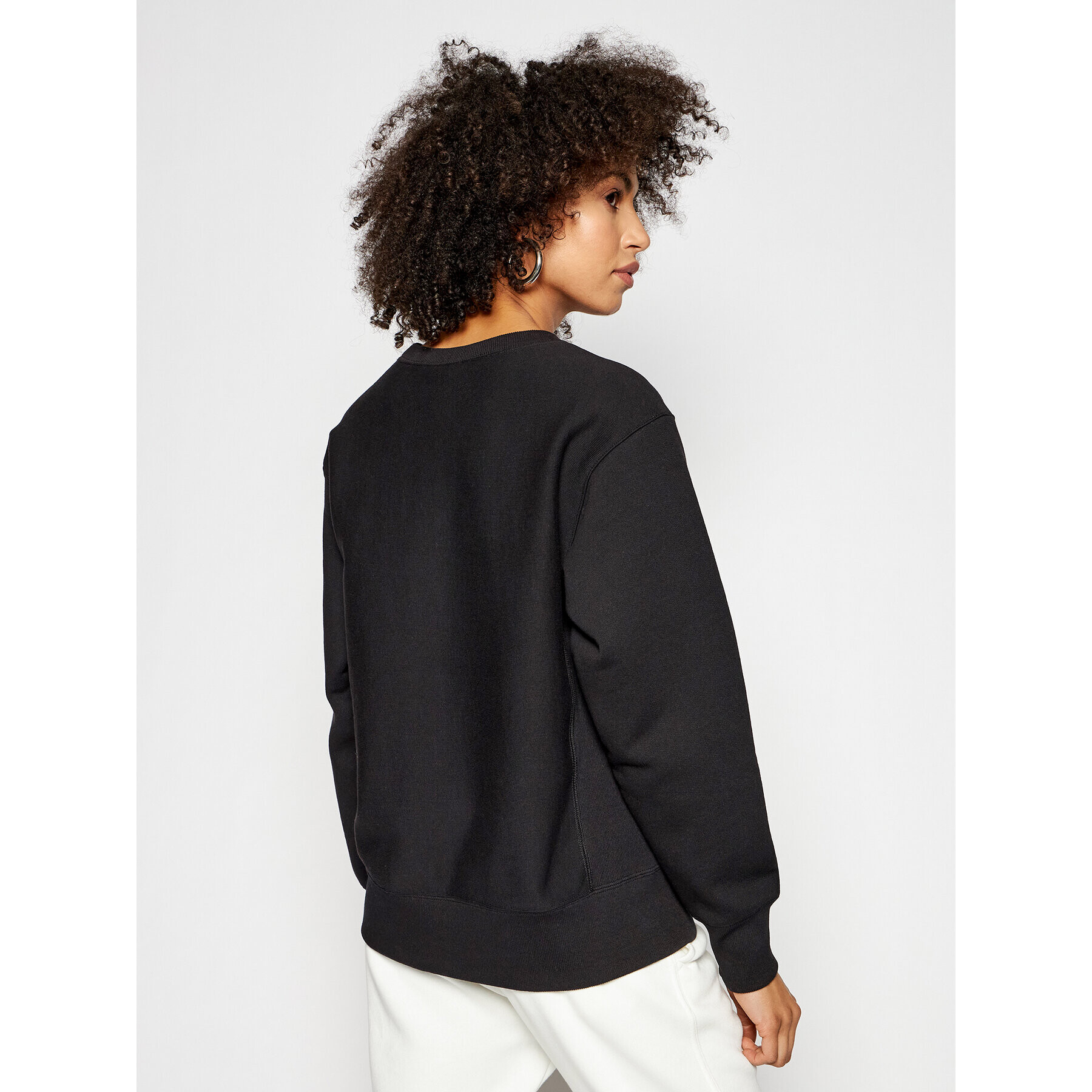 Champion Bluză Crewneck 113152 Negru Standard Fit - Pled.ro