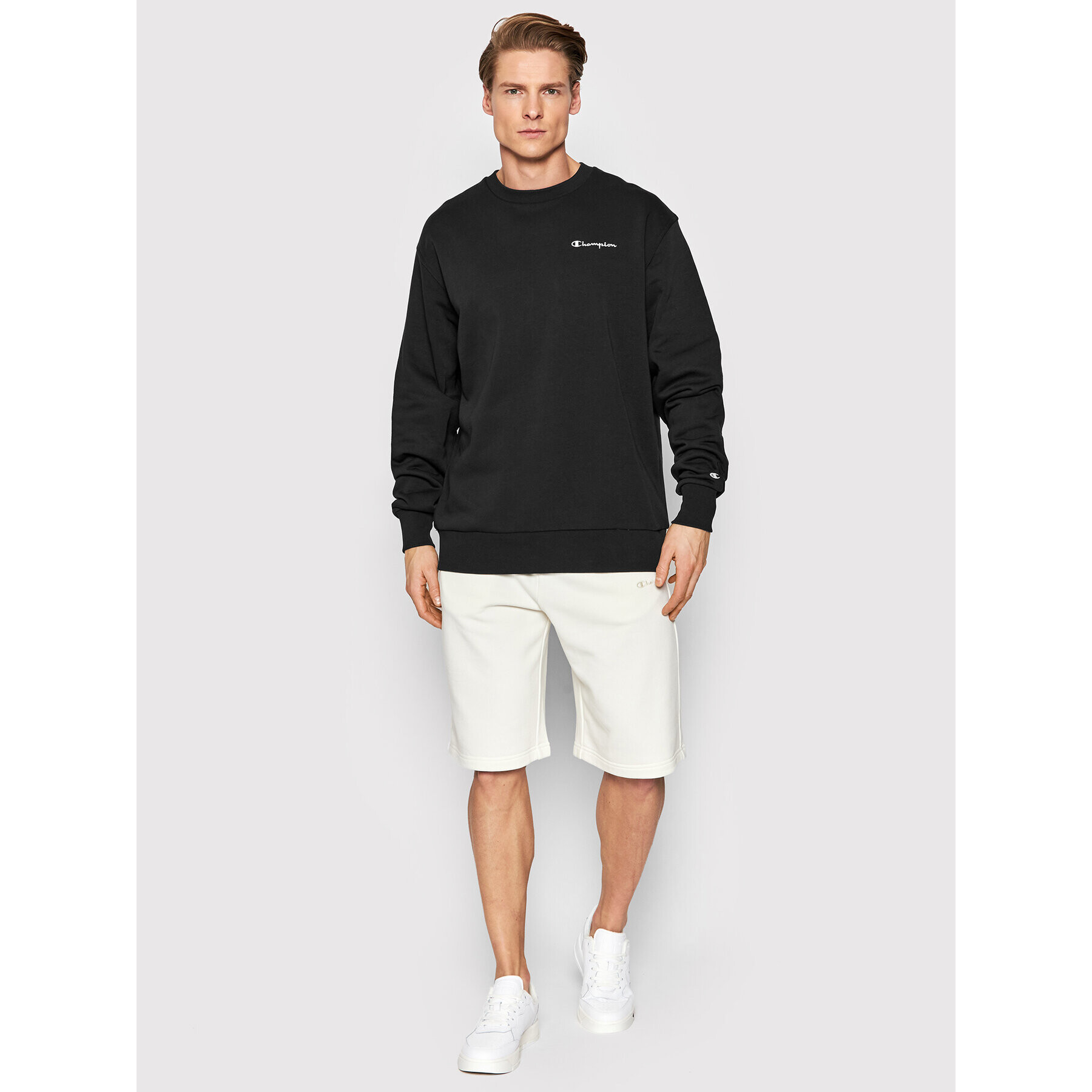 Champion Bluză Eco-Future 217399 Negru Custom Fit - Pled.ro