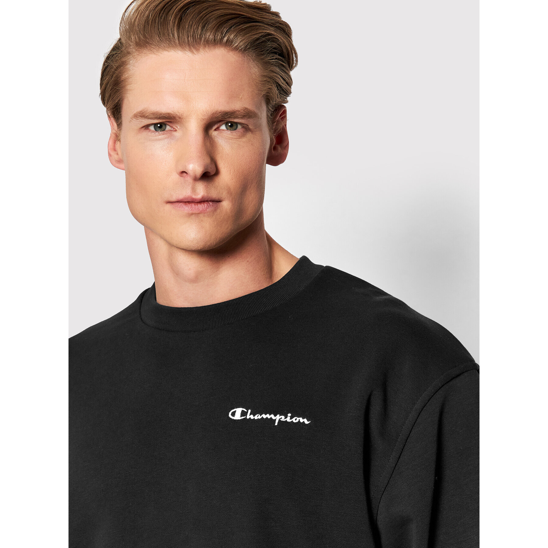 Champion Bluză Eco-Future 217399 Negru Custom Fit - Pled.ro