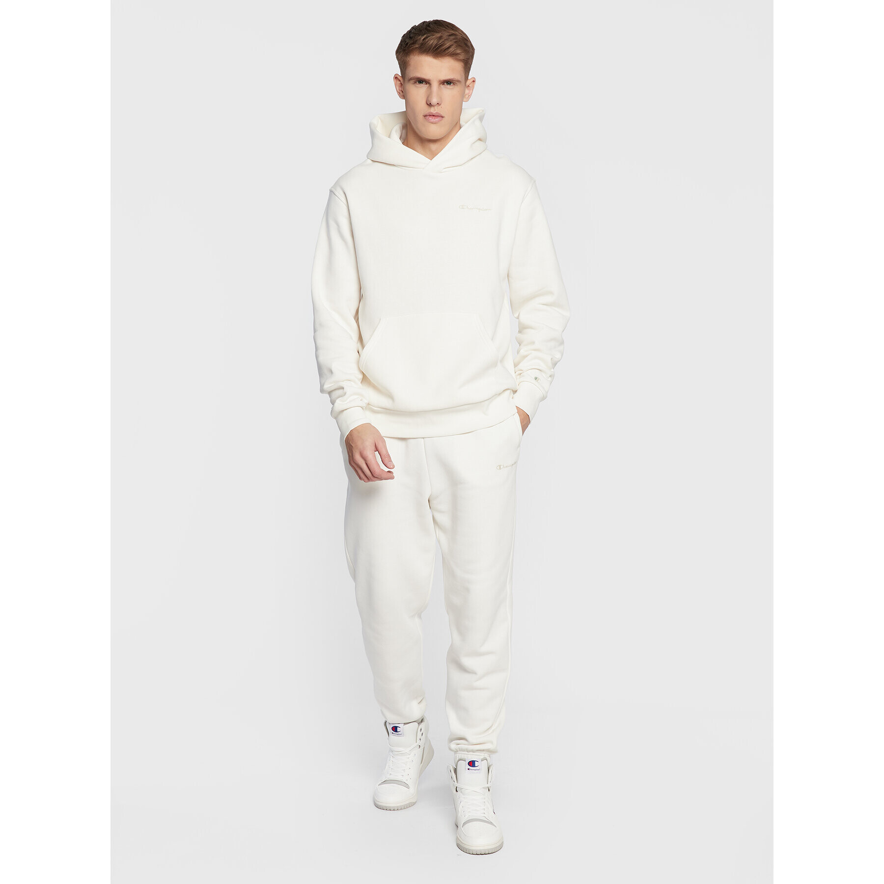 Champion Bluză Future 217917 Écru Custom Fit - Pled.ro