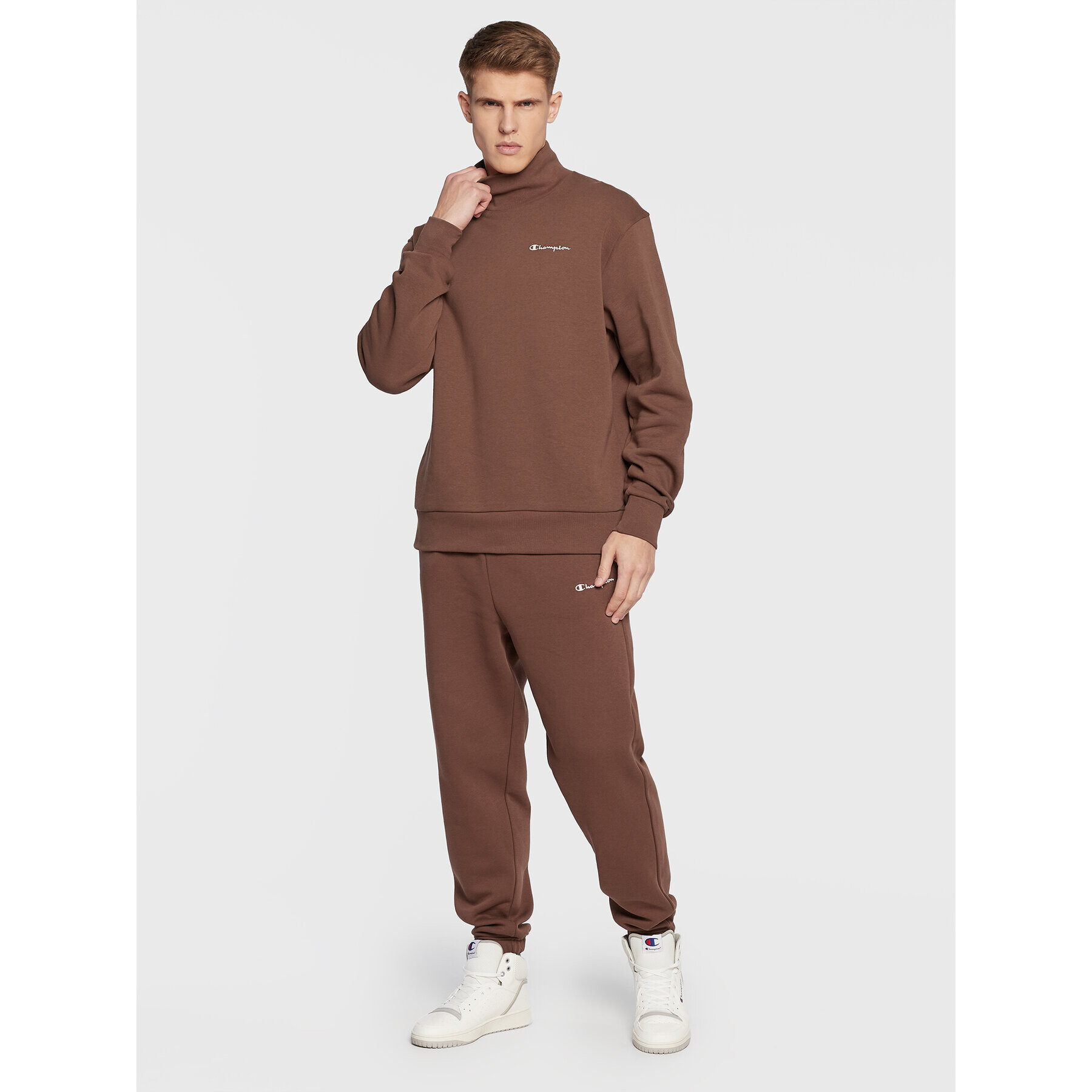 Champion Bluză Future 217920 Maro Custom Fit - Pled.ro