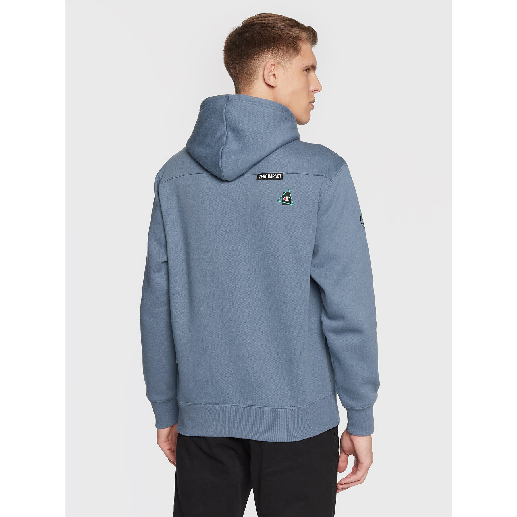 Champion Bluză Heavy Fleece 217873 Albastru Regular Fit - Pled.ro