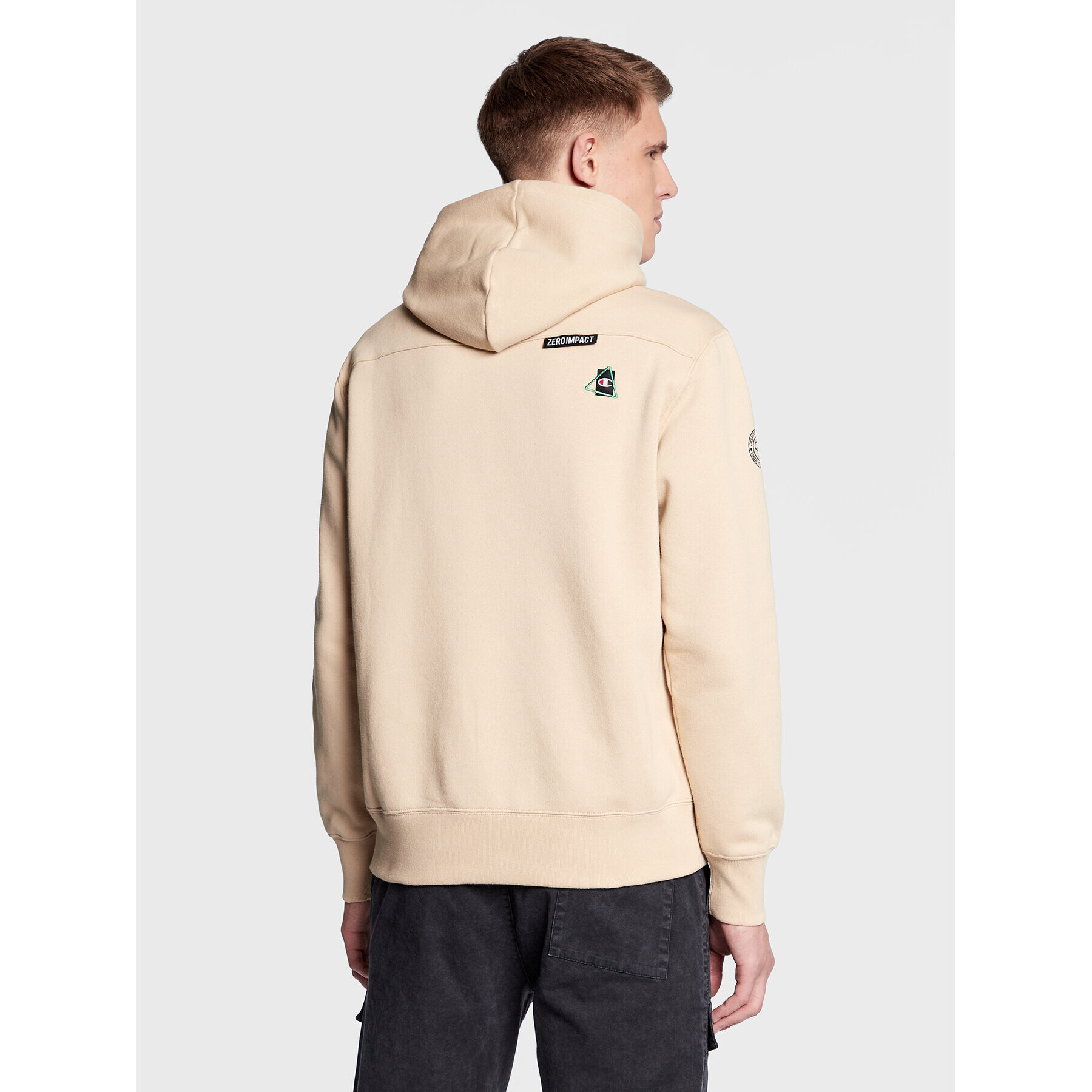 Champion Bluză Heavy Fleece 217873 Bej Regular Fit - Pled.ro