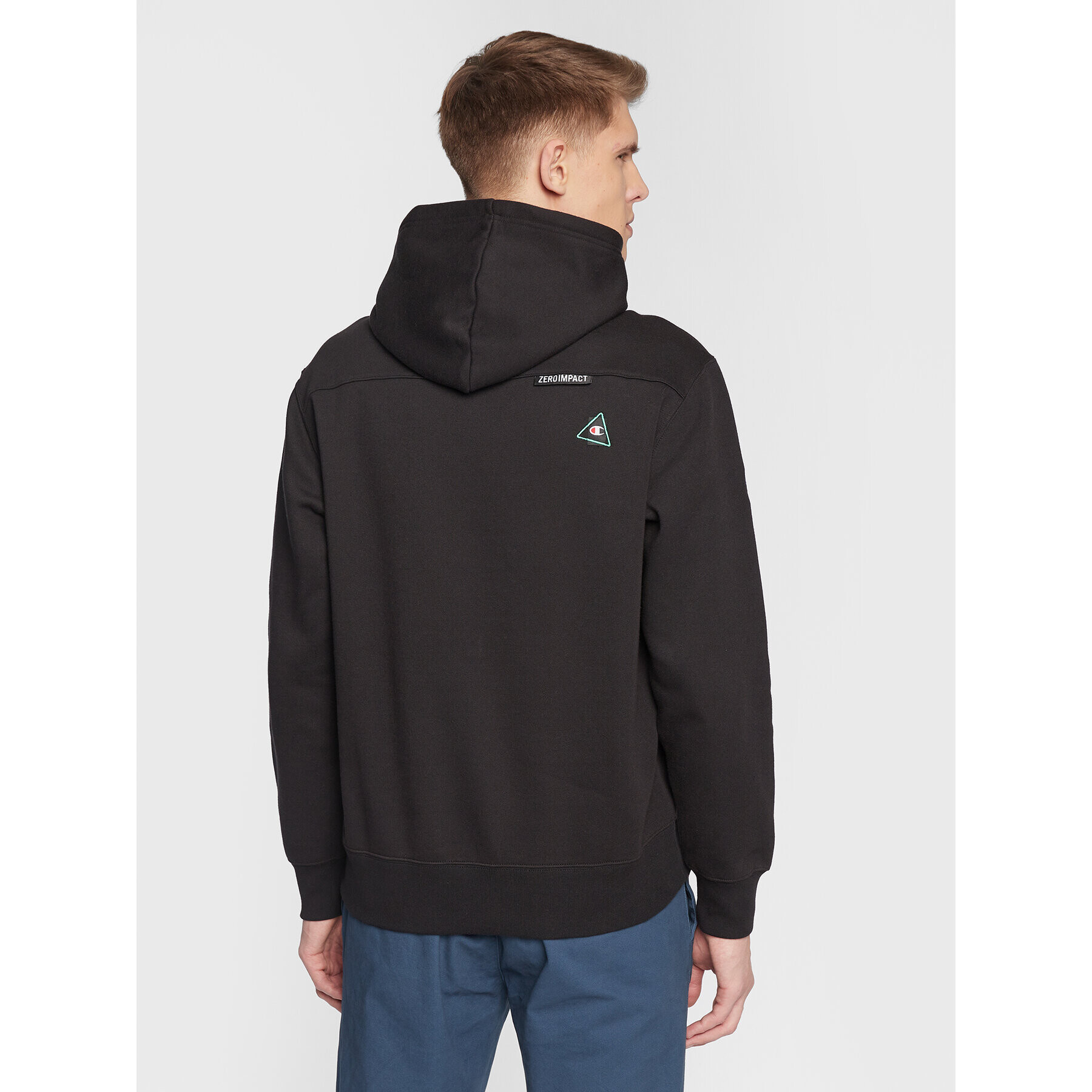 Champion Bluză Heavy Fleece 217873 Negru Regular Fit - Pled.ro