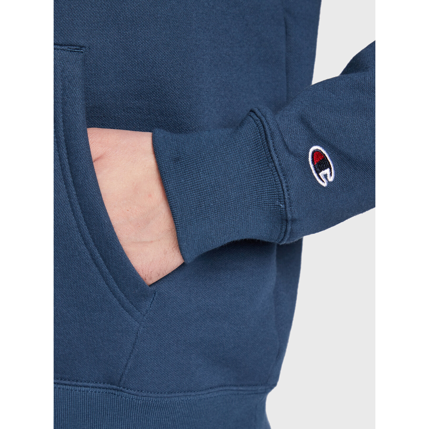 Champion Bluză Heavy Fleece Bookstore 217876 Bleumarin Regular Fit - Pled.ro