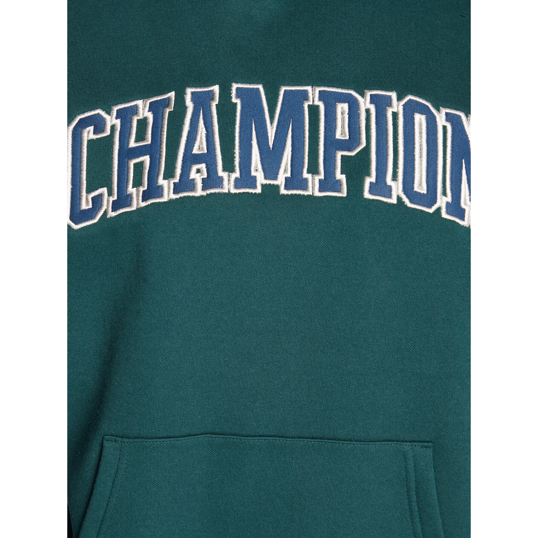 Champion Bluză Heavy Fleece Bookstore 217876 Verde Regular Fit - Pled.ro