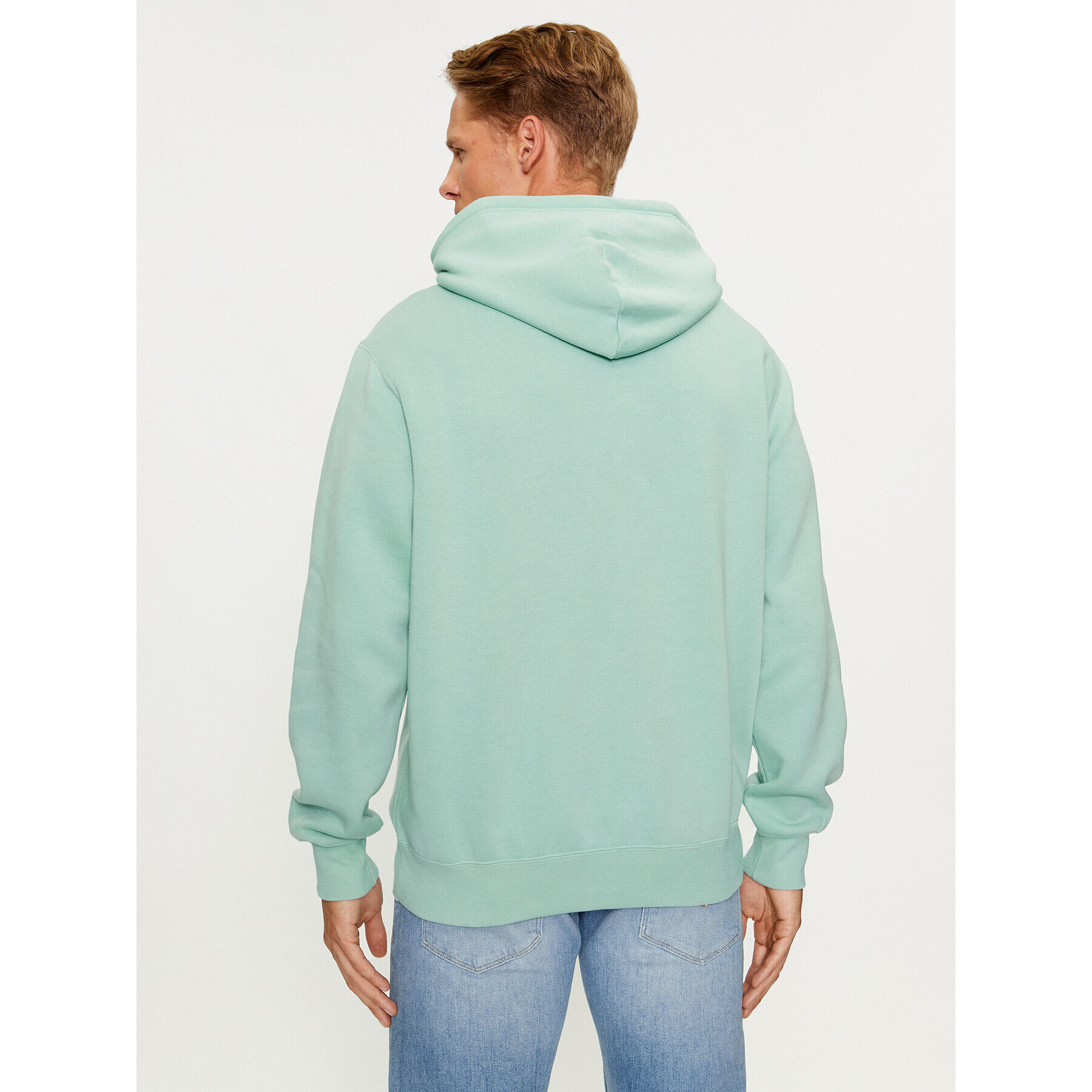 Champion Bluză Hooded Sweatshirt 219061 Albastru Regular Fit - Pled.ro