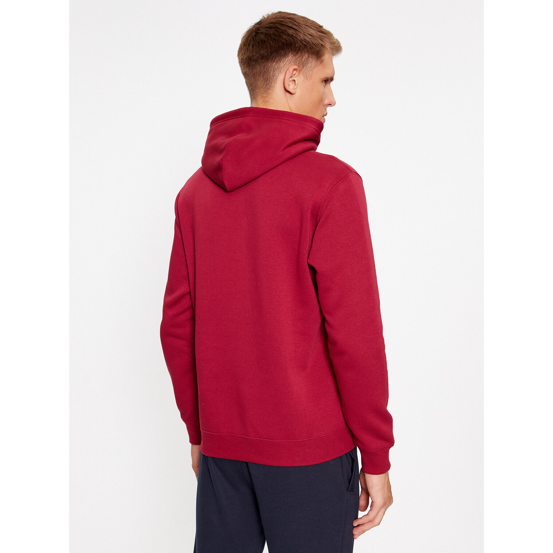 Champion Bluză Hooded Sweatshirt 219208 Vișiniu Comfort Fit - Pled.ro