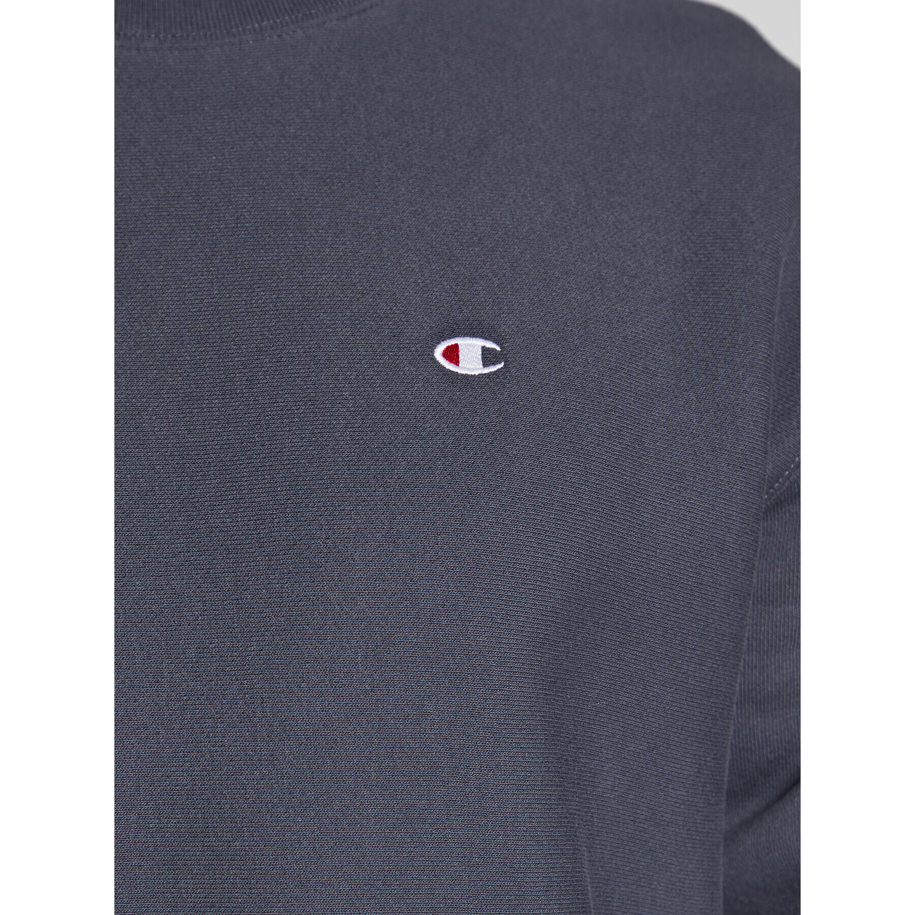 Champion Bluză Logo 217977 Gri Regular Fit - Pled.ro