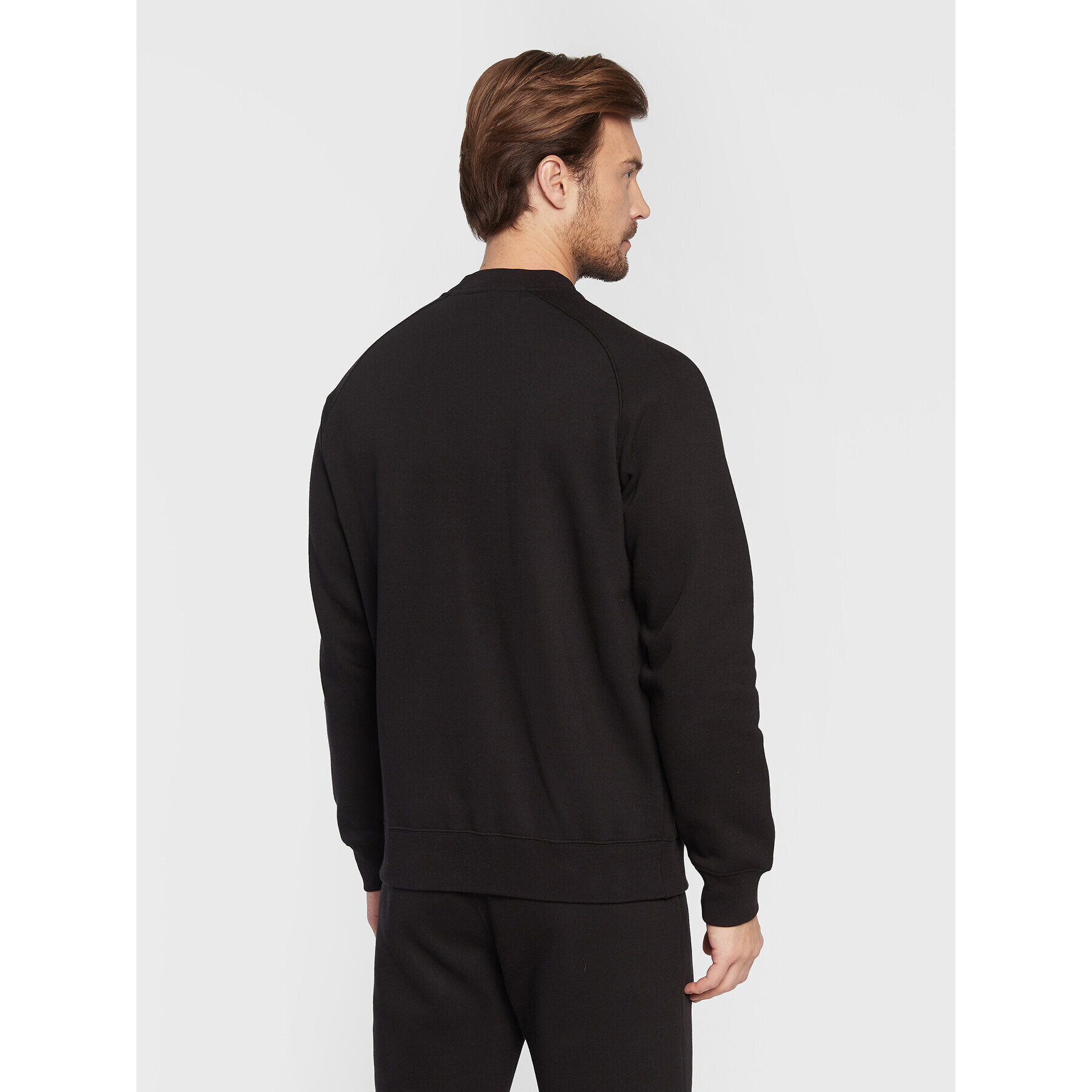 Champion Bluză Logo Script 217879 Negru Regular Fit - Pled.ro