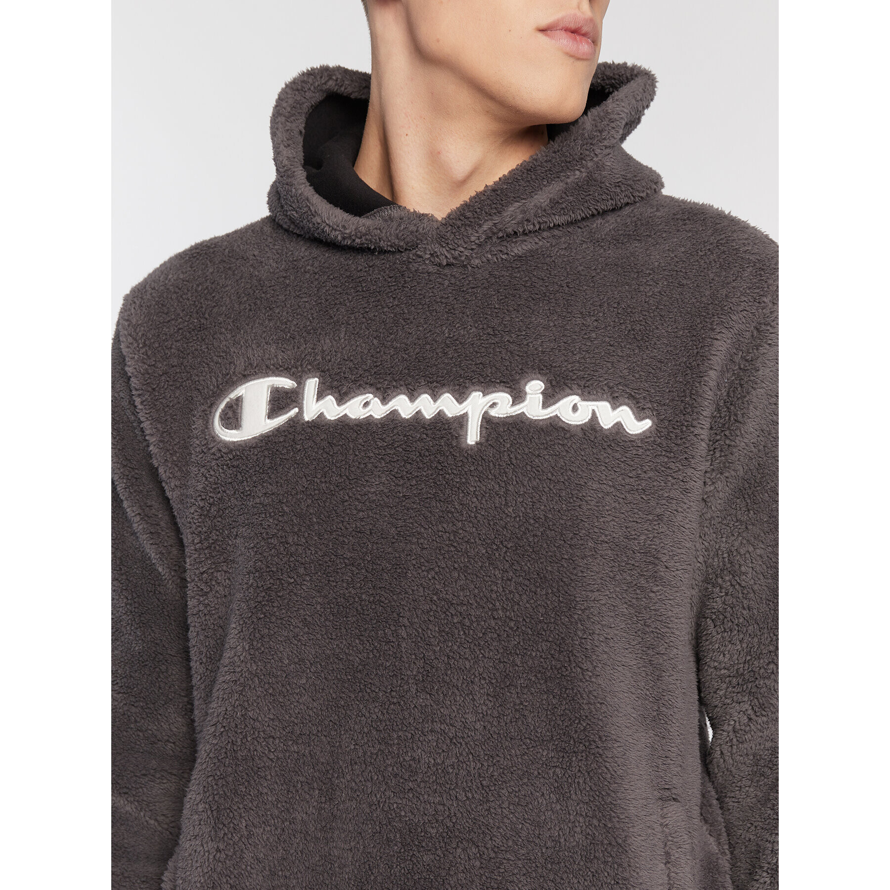 Champion Bluză Micro 214973 Gri Regular Fit - Pled.ro