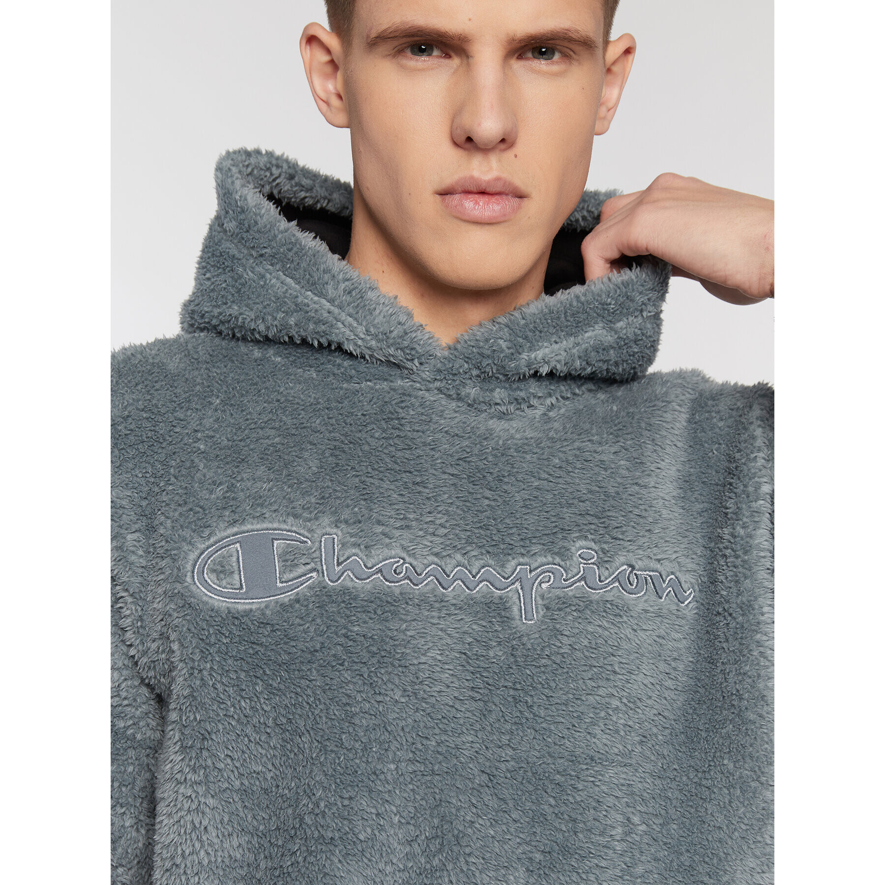 Champion Bluză Micro 214973 Gri Regular Fit - Pled.ro