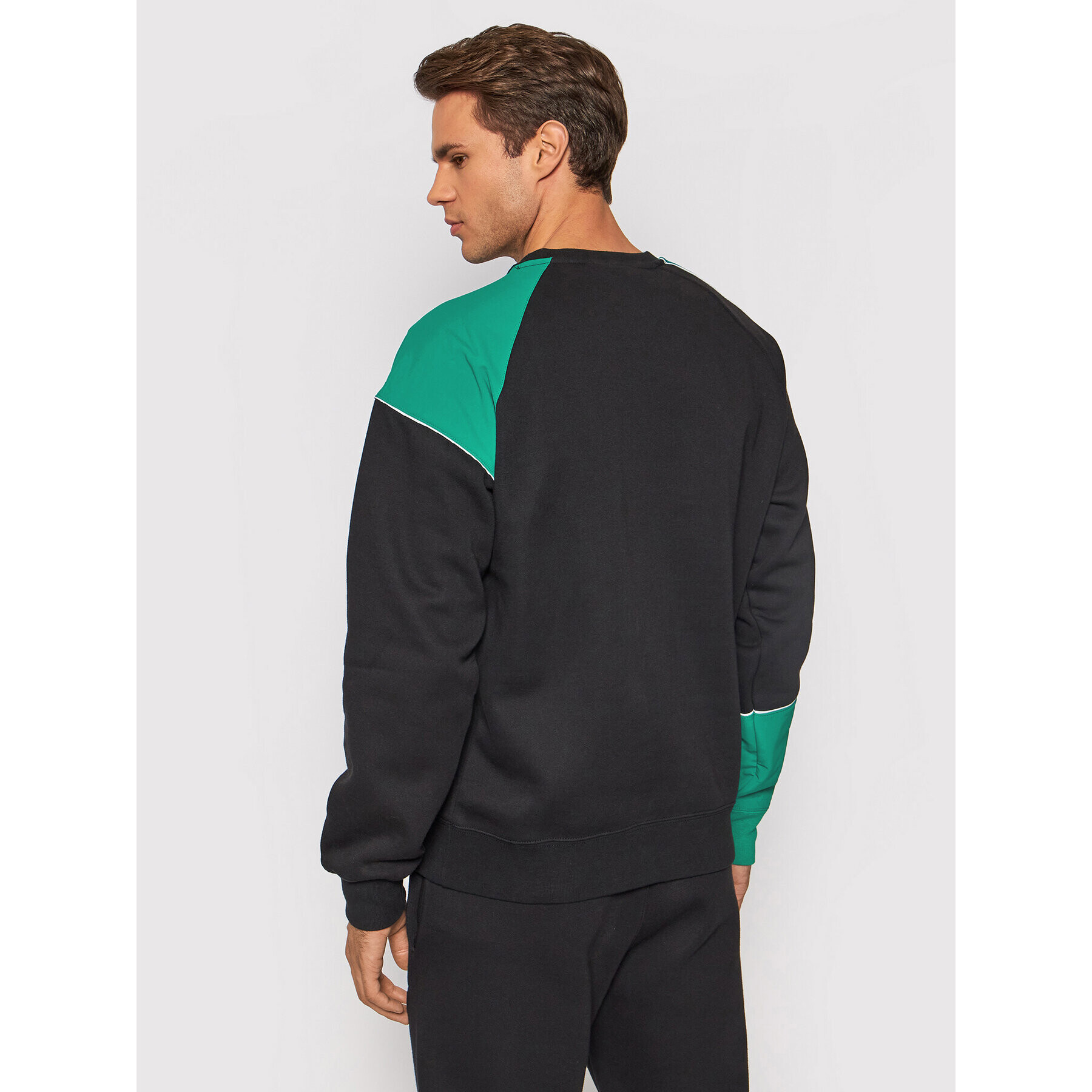 Champion Bluză Patchwork 216555 Negru Custom Fit - Pled.ro