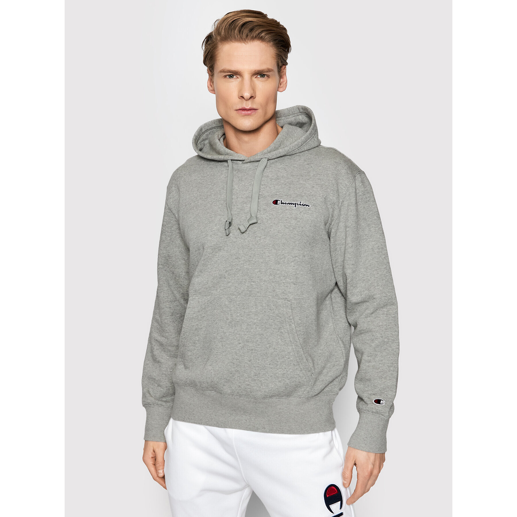 Champion Bluză Poly 217064 Gri Comfort Fit - Pled.ro