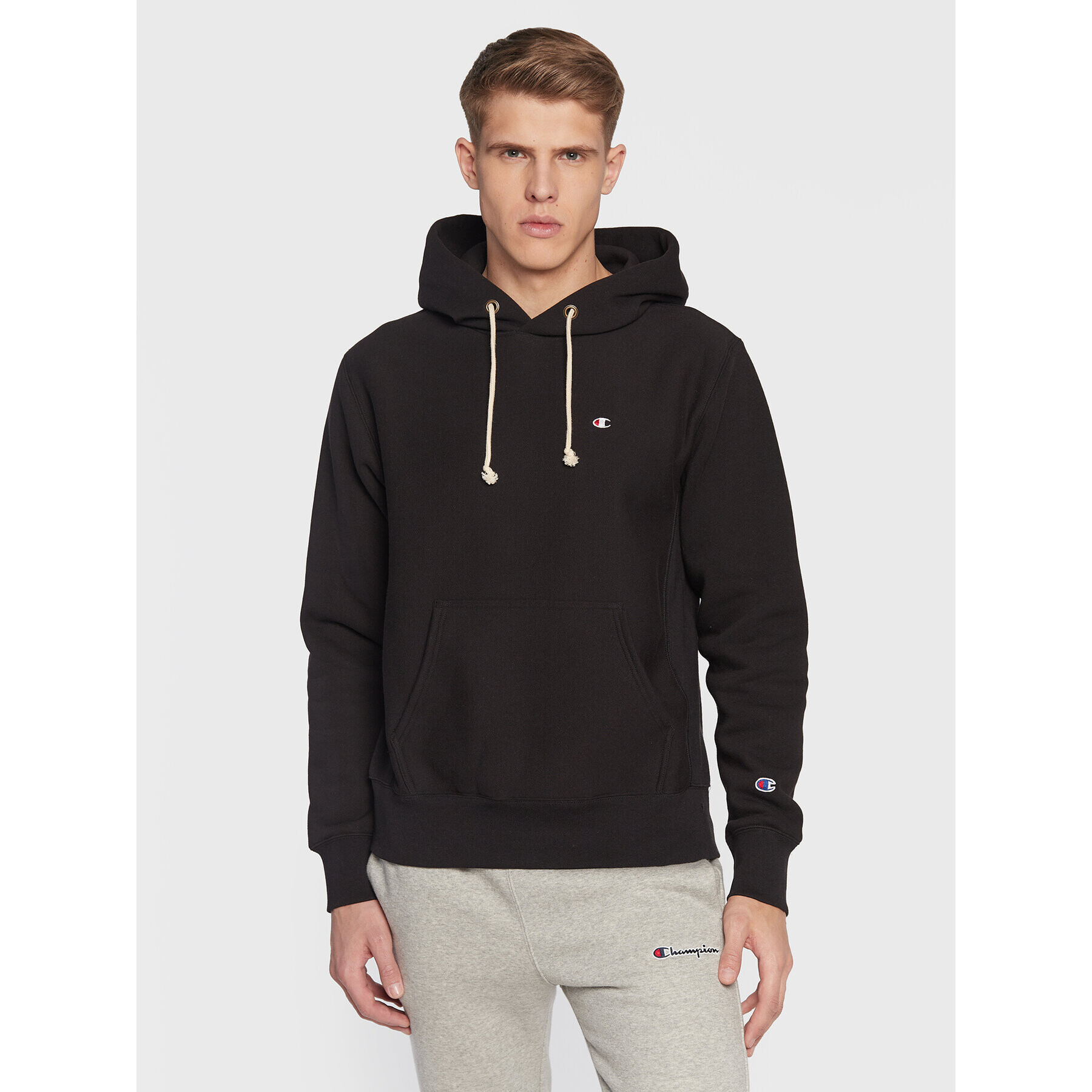 Champion Bluză Reverse Weave 217976 Bleumarin Regular Fit - Pled.ro