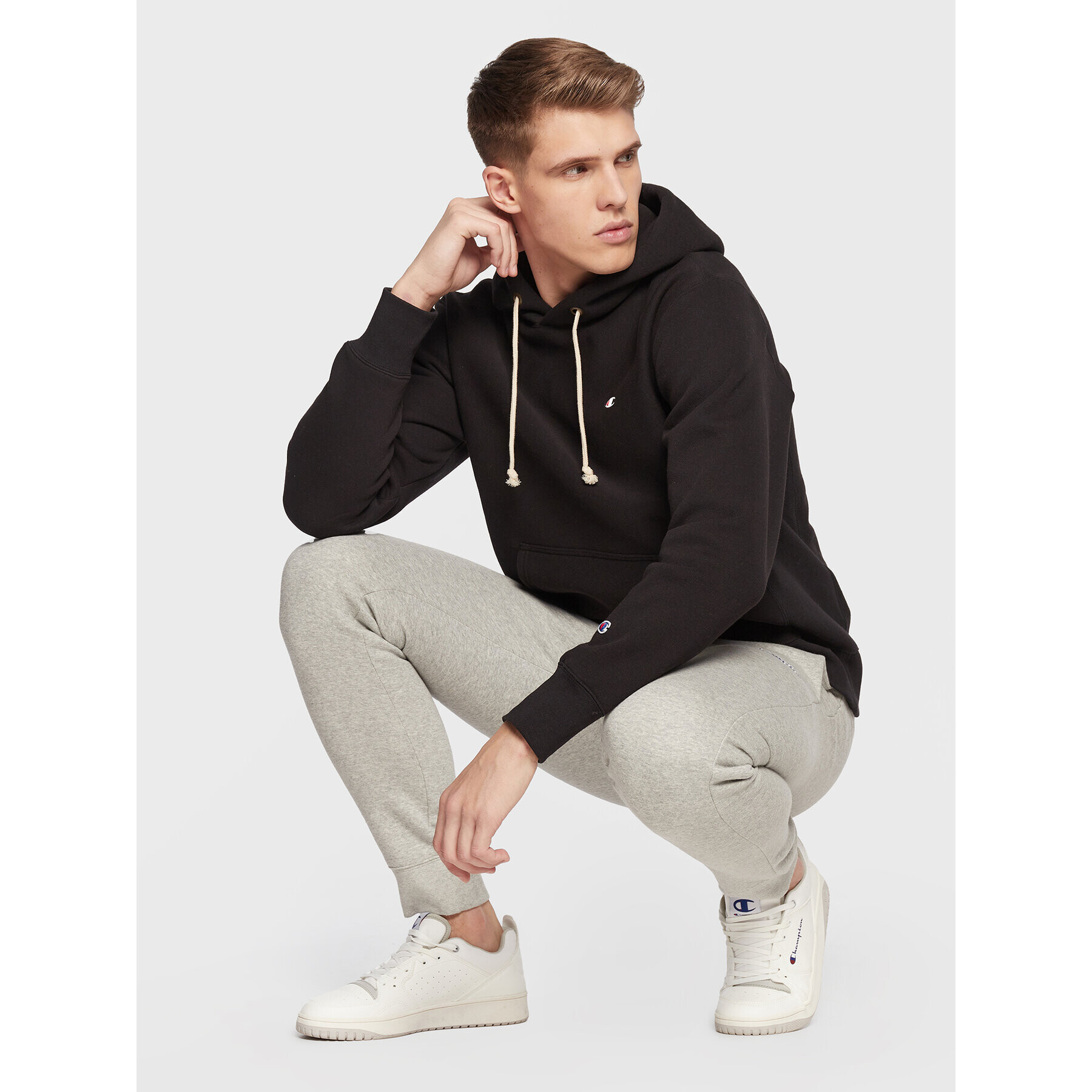 Champion Bluză Reverse Weave 217976 Bleumarin Regular Fit - Pled.ro