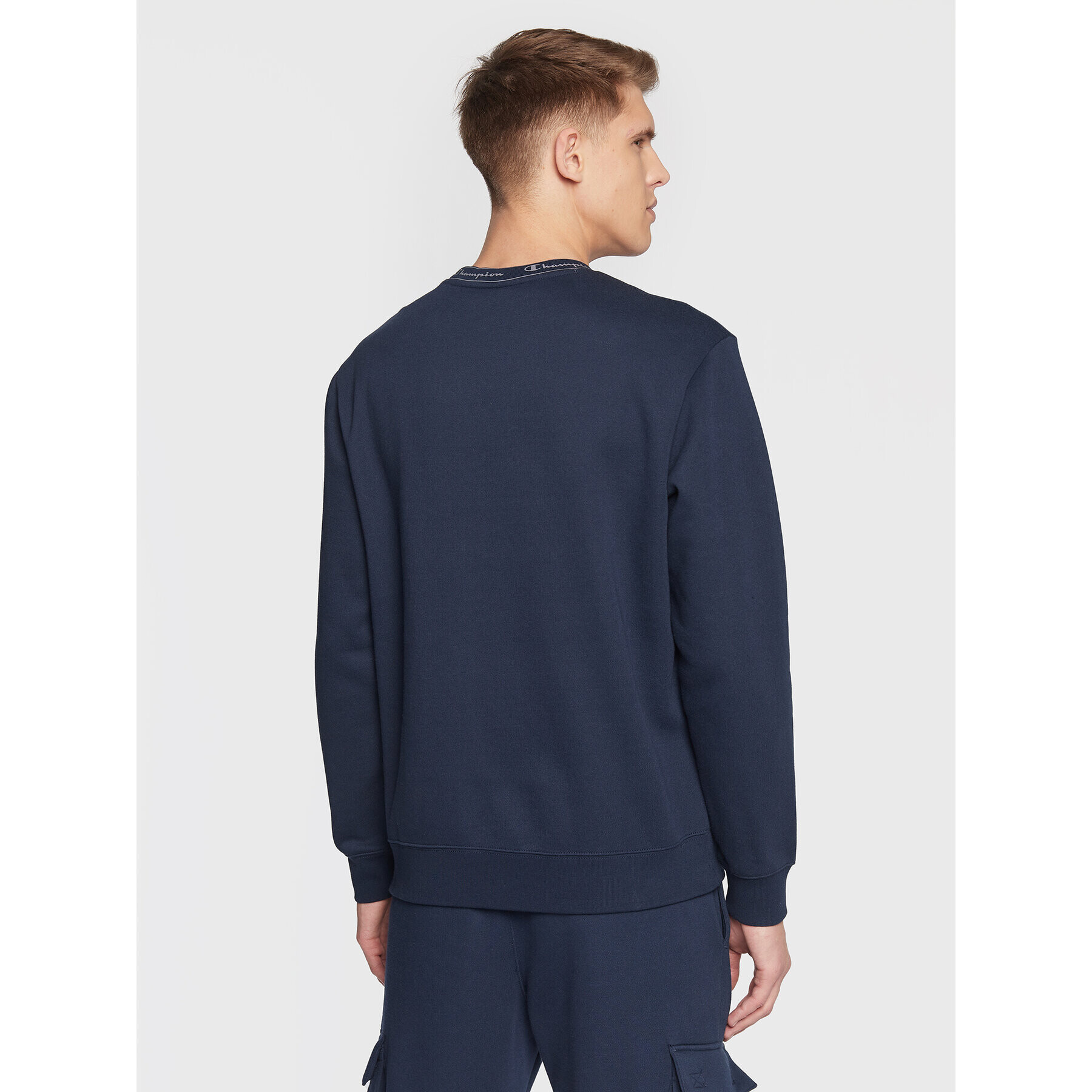 Champion Bluză Rib 217870 Bleumarin Regular Fit - Pled.ro