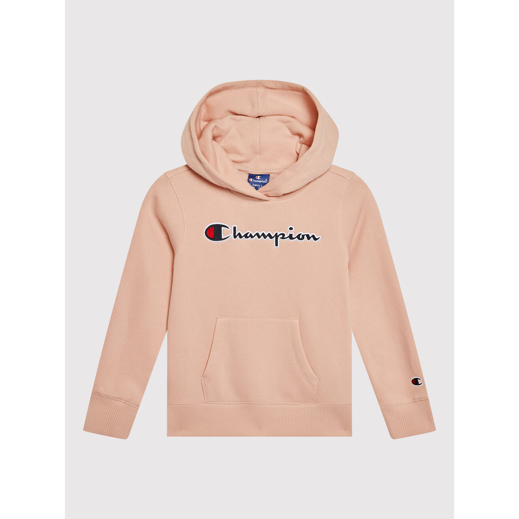 Champion Bluză Script Logo 404225 Roz Regular Fit - Pled.ro