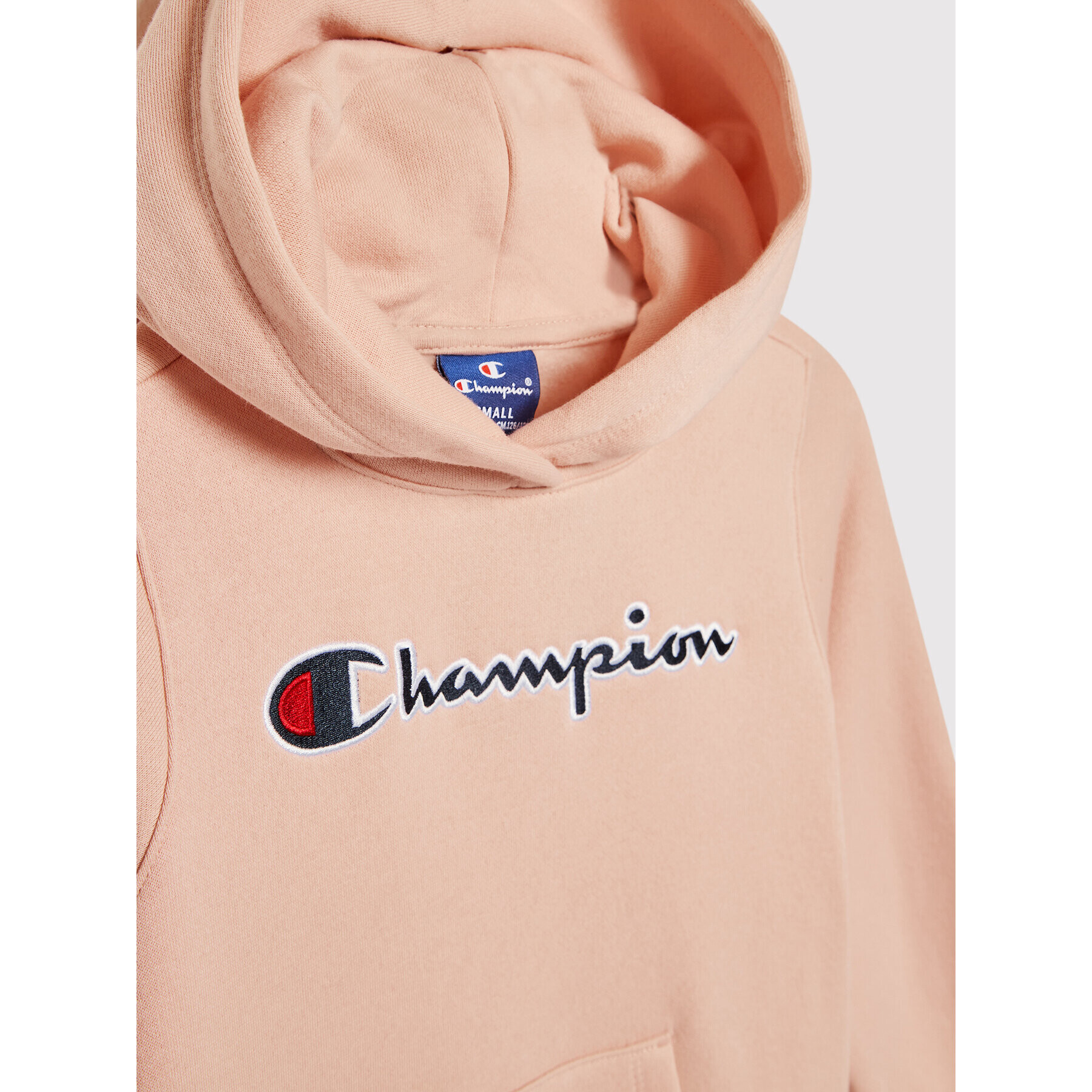 Champion Bluză Script Logo 404225 Roz Regular Fit - Pled.ro