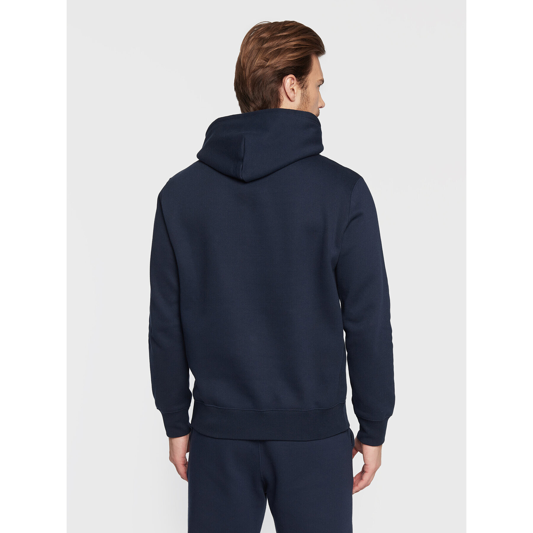 Champion Bluză Small Script Logo 217862 Bleumarin Regular Fit - Pled.ro