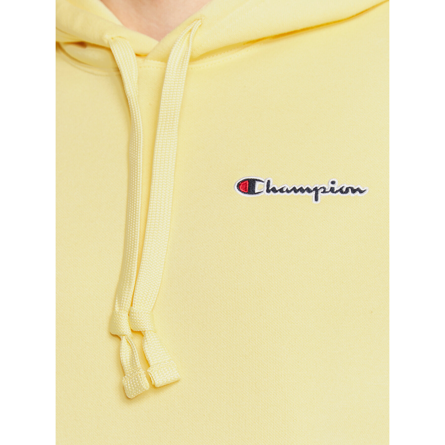 Champion Bluză Small Script Logo 217862 Galben Regular Fit - Pled.ro