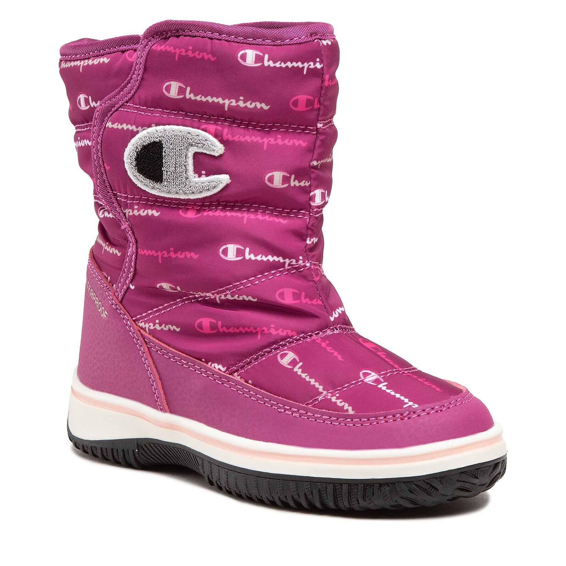 Champion Cizme de zăpadă High Cut Shoe Flakey G Ps S32521-CHA-VS046 Roz - Pled.ro