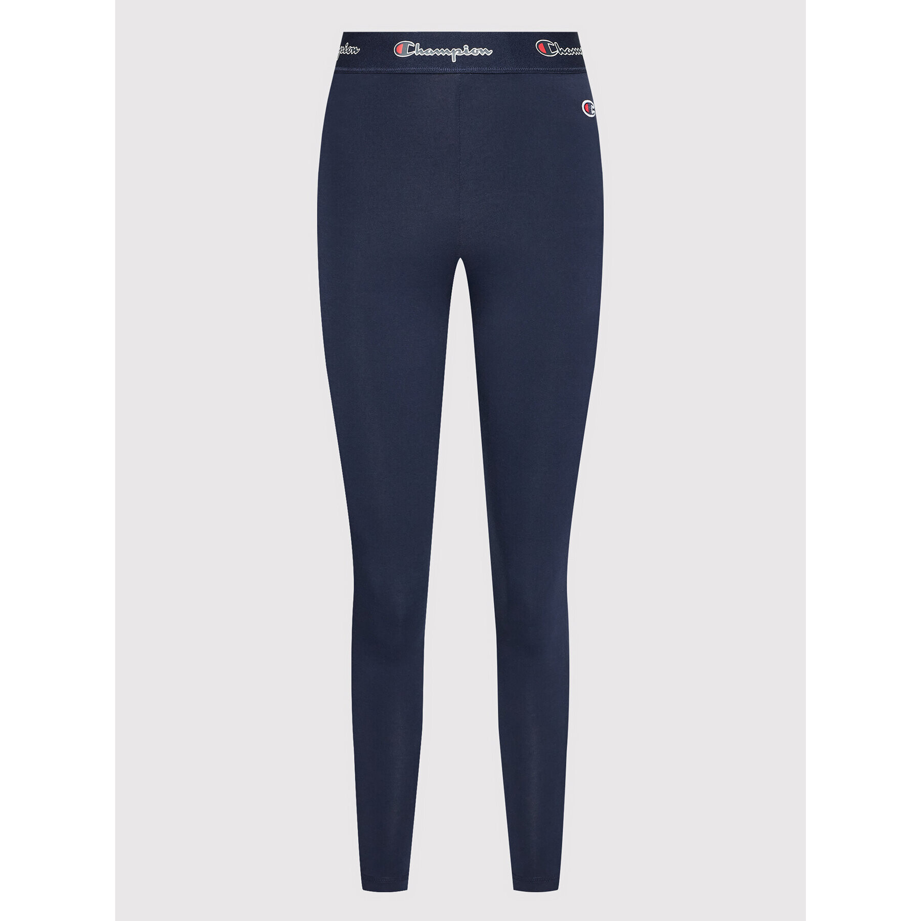 Champion Colanți Jacquard Waistband 115338 Bleumarin Slim Fit - Pled.ro