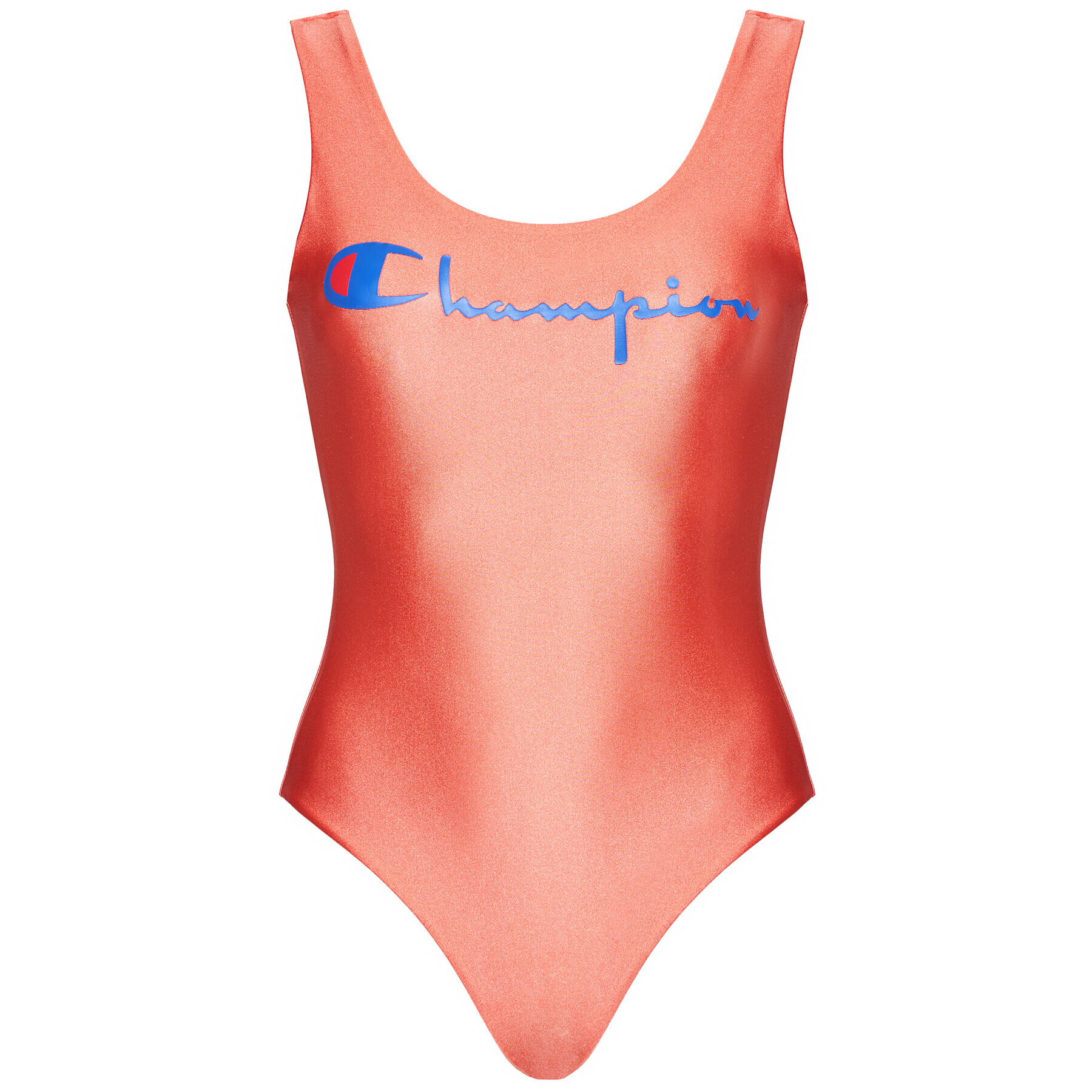 Champion Costum de baie Reversible Script Logo 113154 Roz - Pled.ro