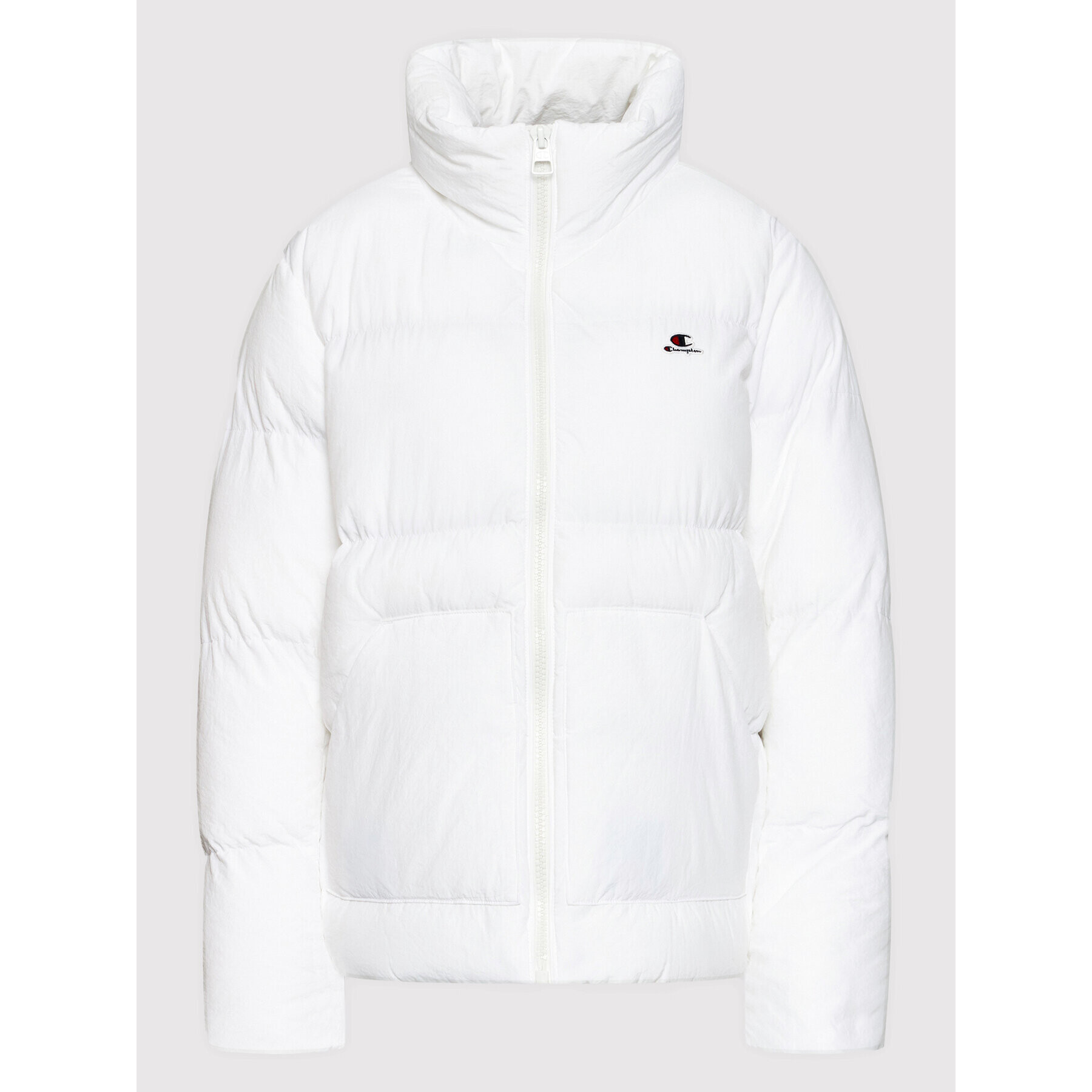 Champion Geacă din puf 114578 Alb Regular Fit - Pled.ro